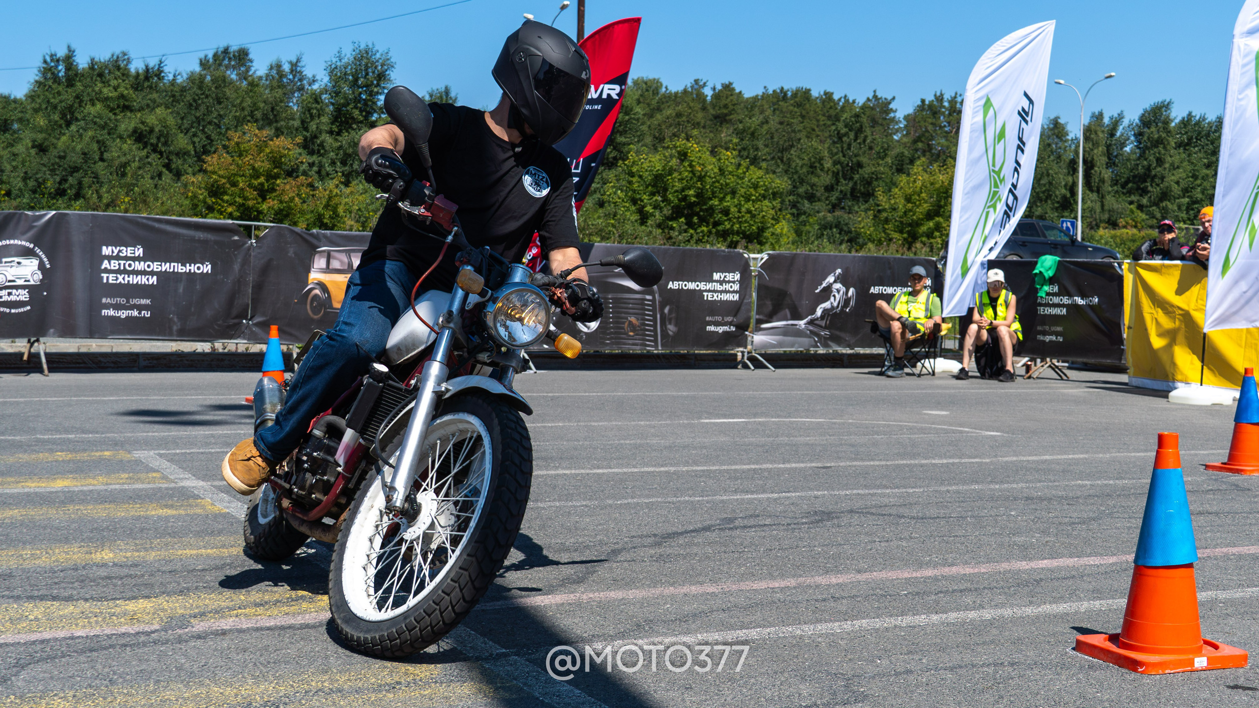 Motogymkhana CUP 1 Ekat 2025. Moto377