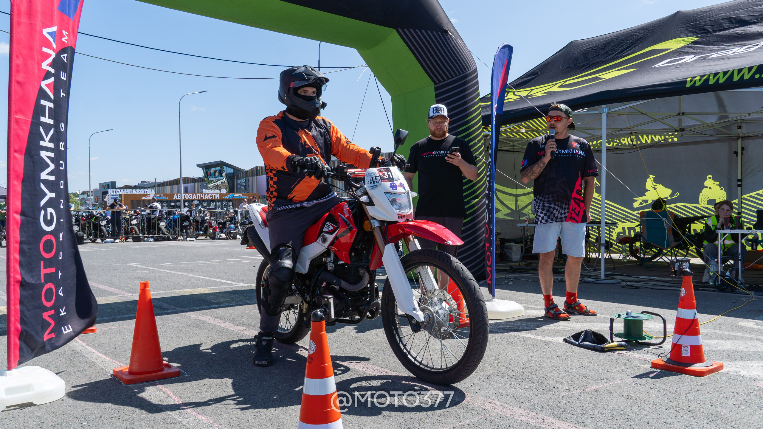 Motogymkhana CUP 1 Ekat 2025. Moto377