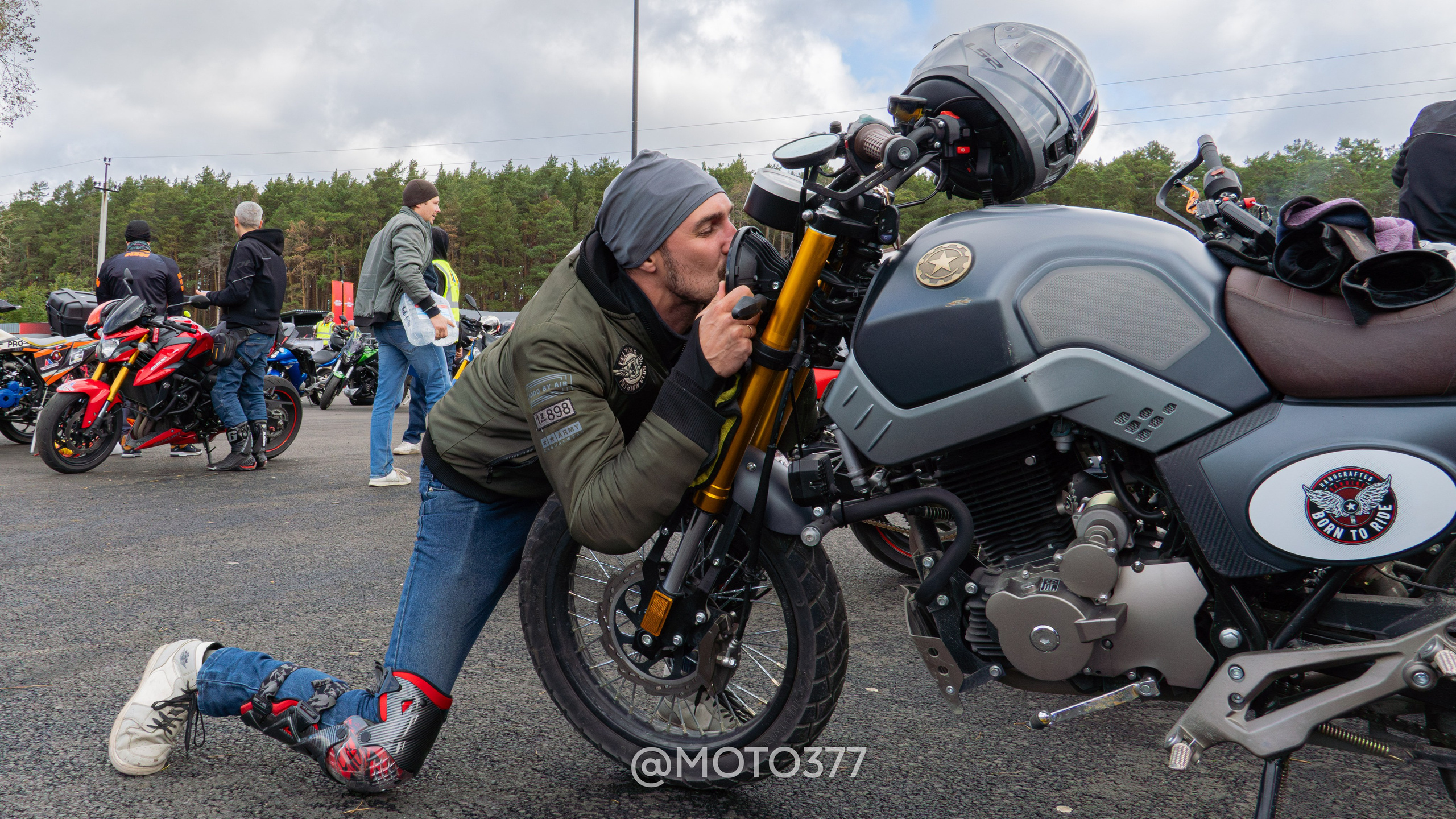 Motogymkhana CUP 2 Ekat 2025. Moto377