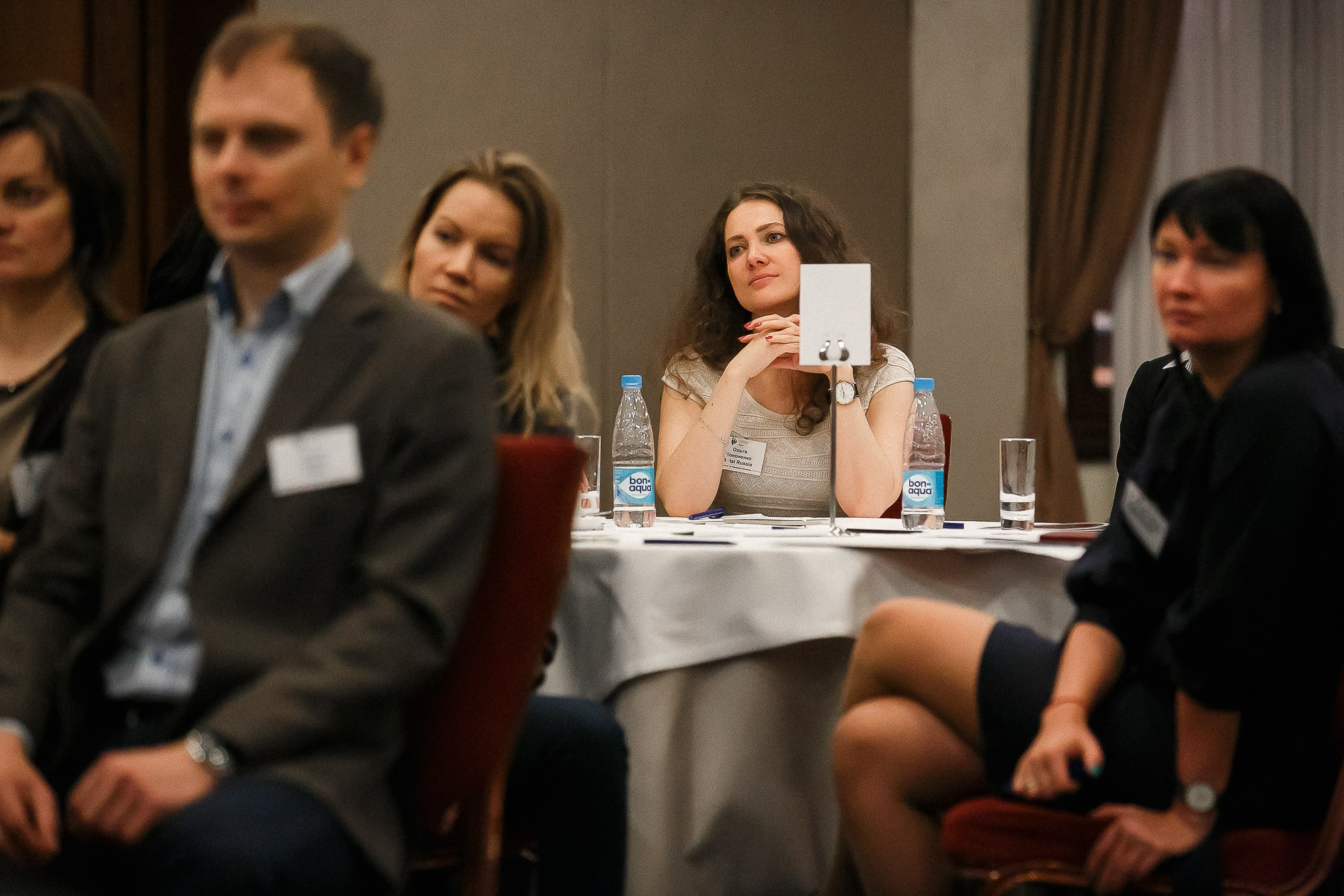 Конференция в «CORINTHIA». Рабочая сторона — бизнес портрет и репортаж в Санкт-Петербурге