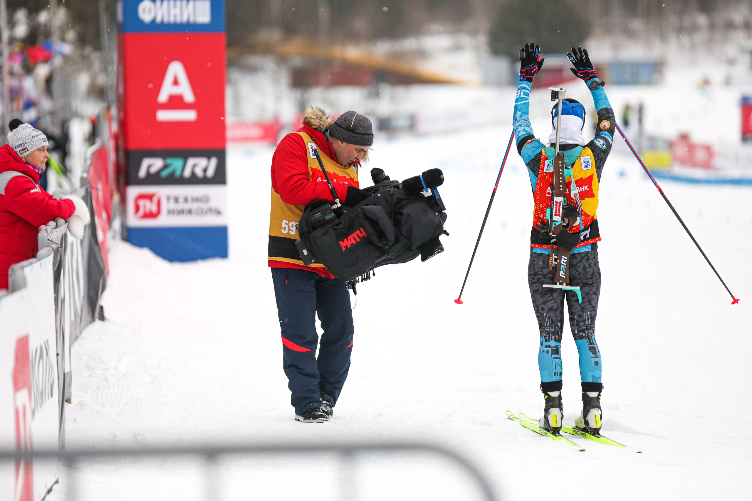 Биатлон. Спортивный фотограф в Сочи Красной поляне Сергей Канада