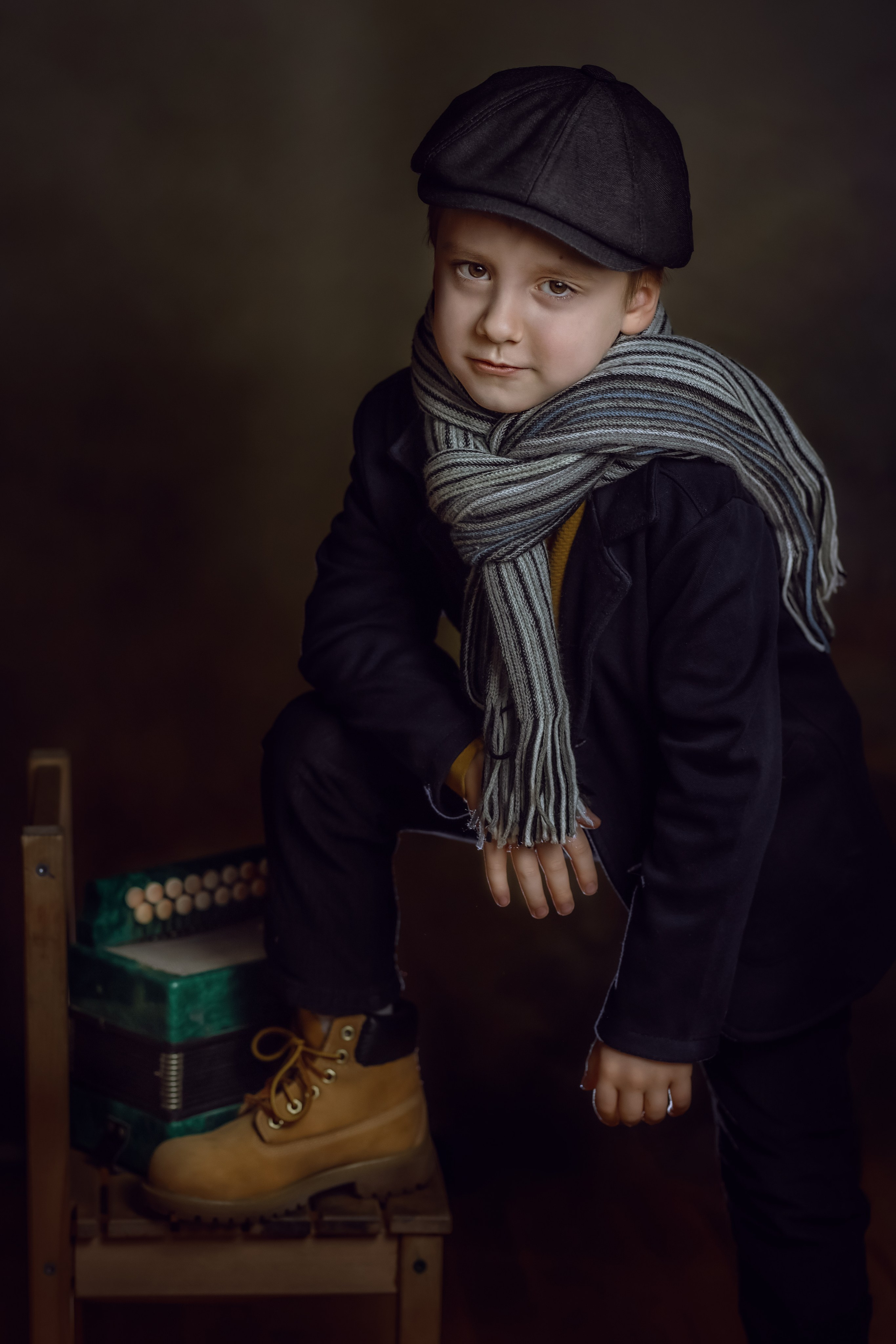 Фотопроект «Стилизованный РЕТРО портрет». Фотограф Алина Лебедь