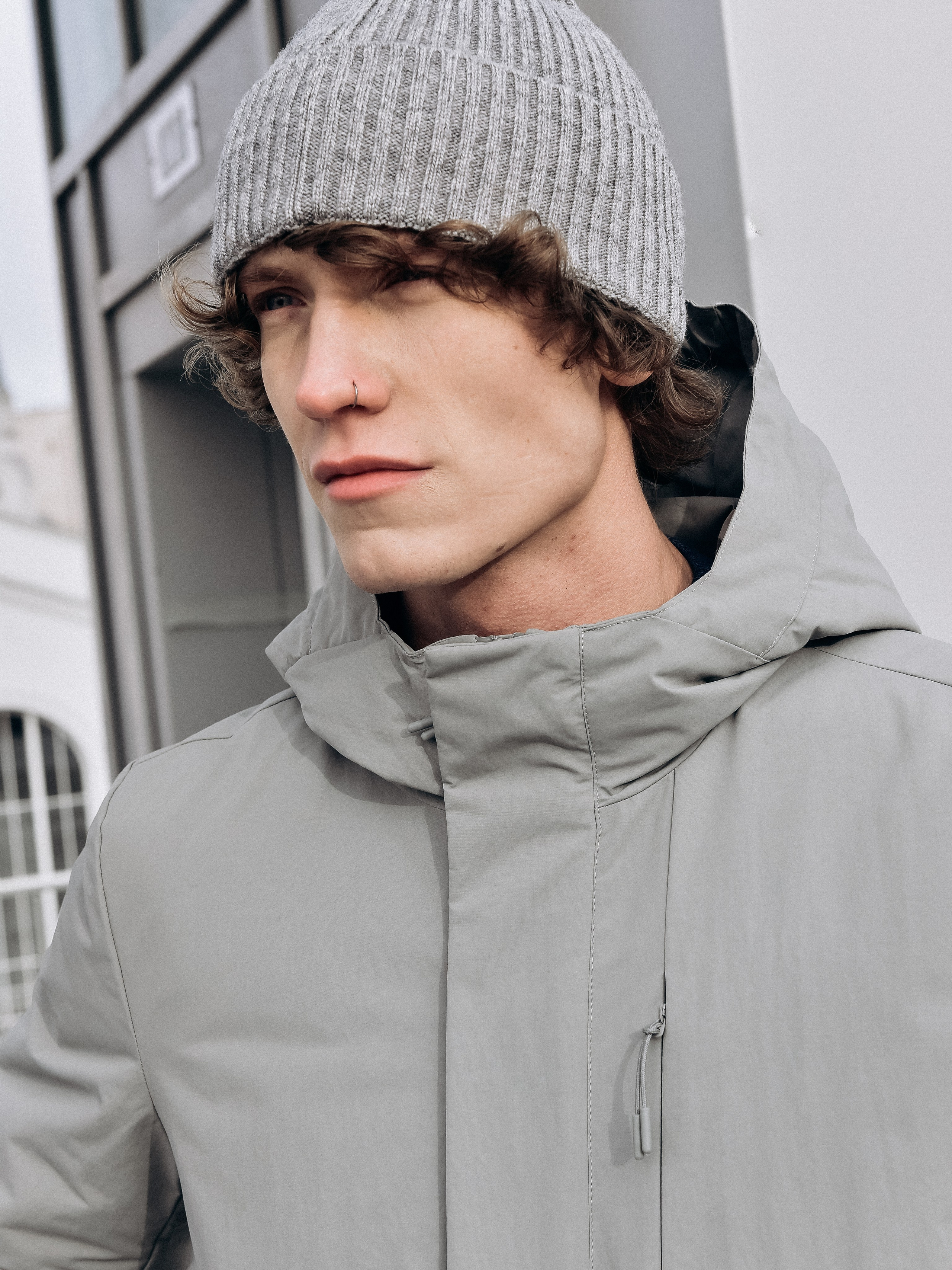 Стрит съемка верхней одежды