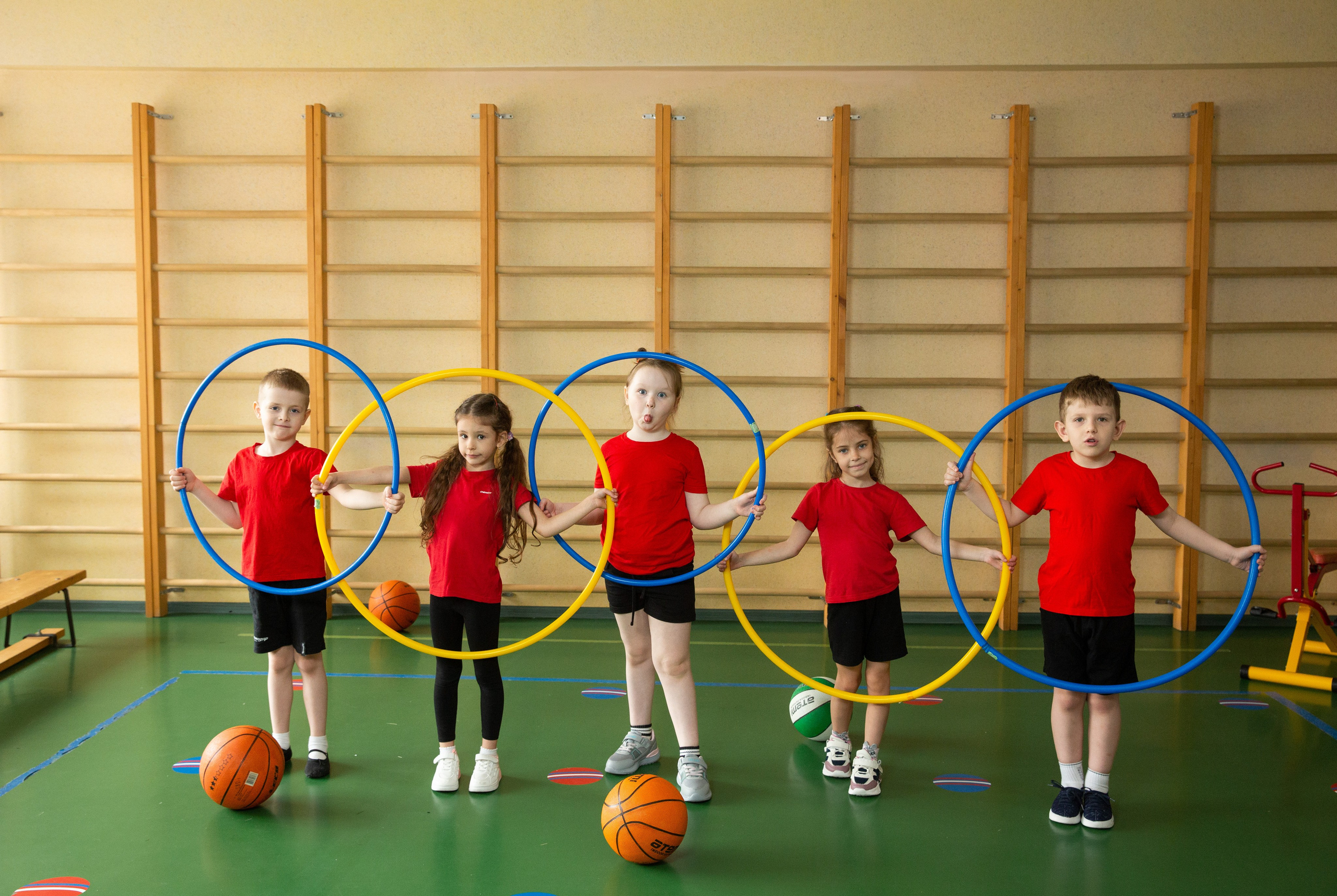 Физкультура в детском саду. Семейный, детский, школьный фотограф в Благовещенске Яна Белоусова