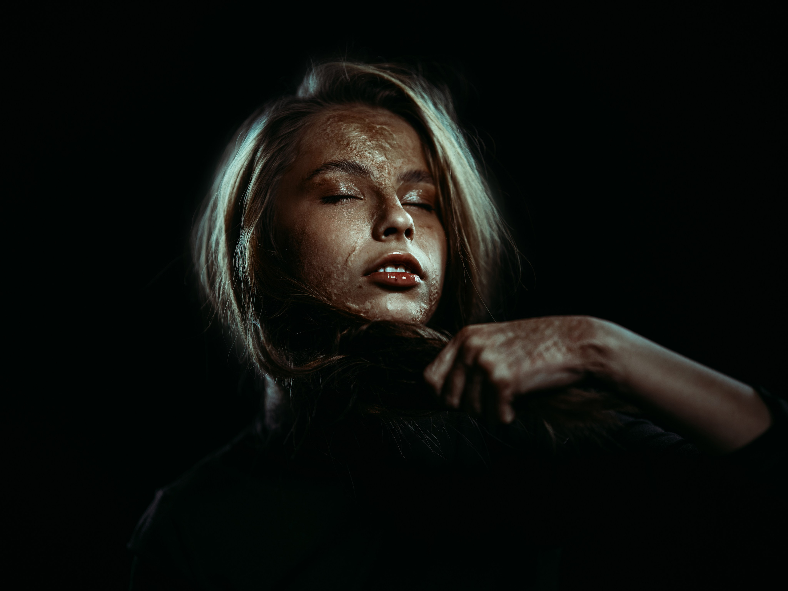 После пожара. Фотограф Олег Сотник