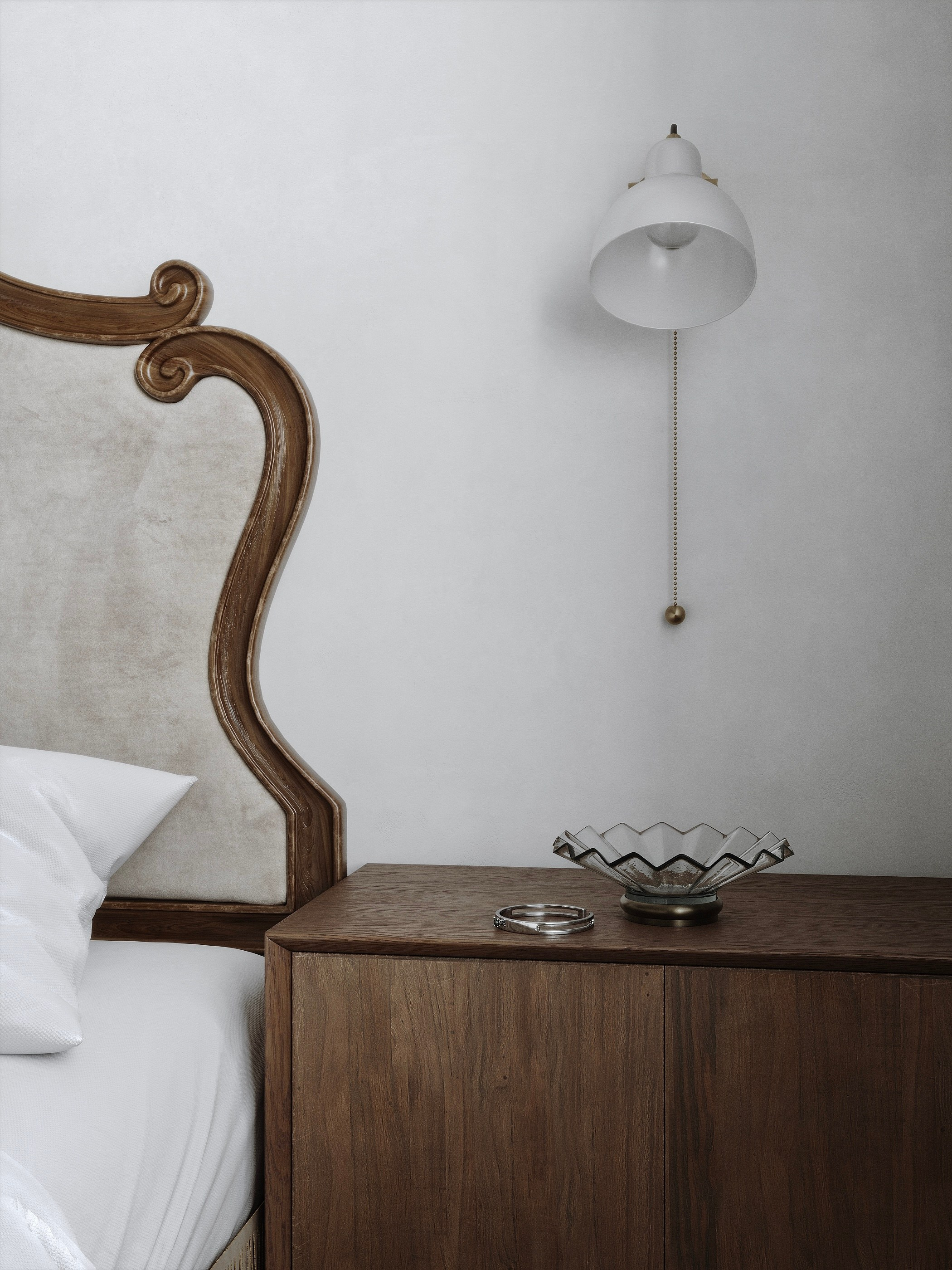 Спальня ЖК «Опера» г. Тюмень. 3d визуализатор Валерия Романова