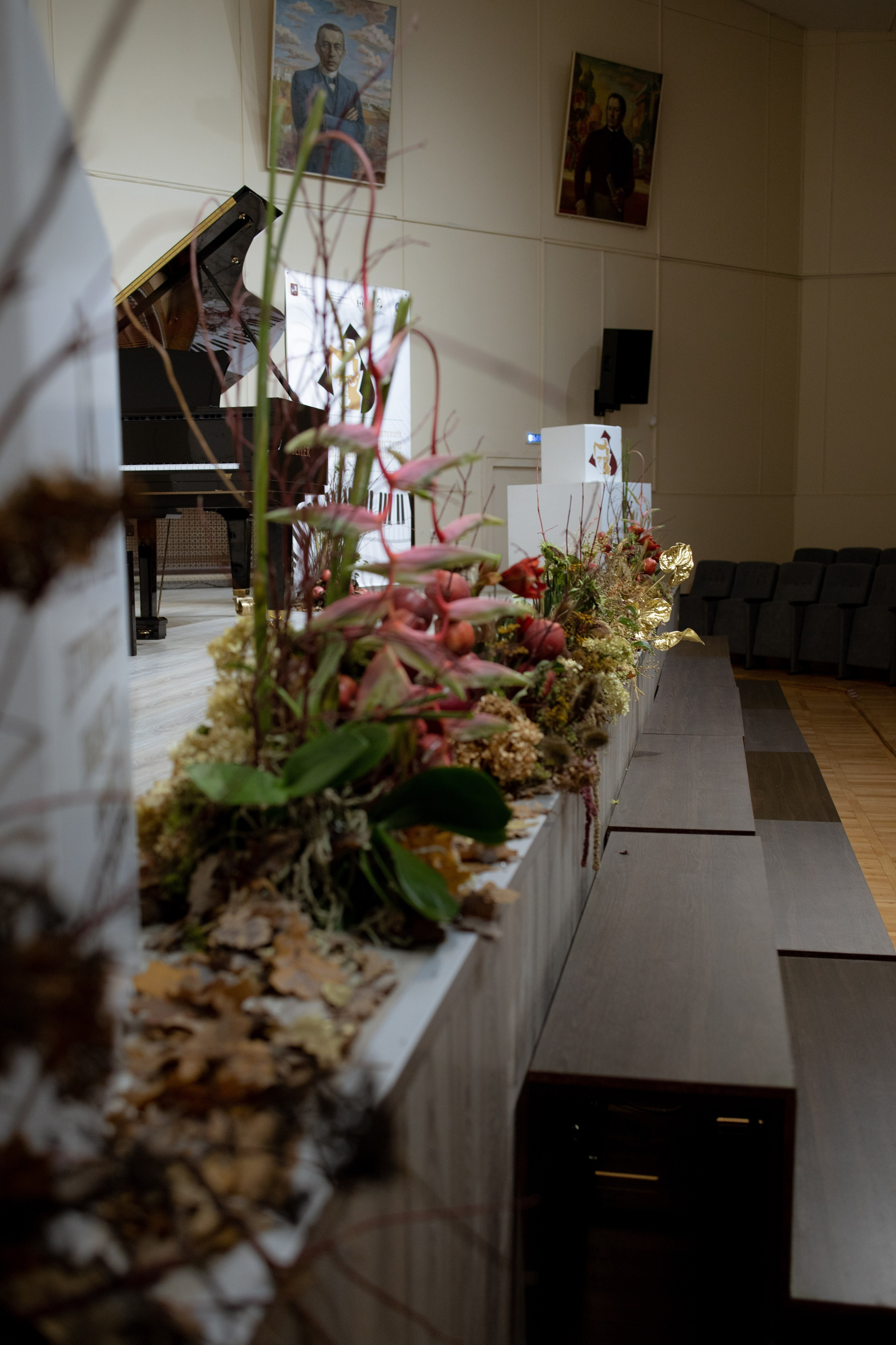 Оформление IX Международного конкурса пианистов имени Д. Д. Шостаковича. Оформление свадеб, декор свадеб Вера Маркова, Москва