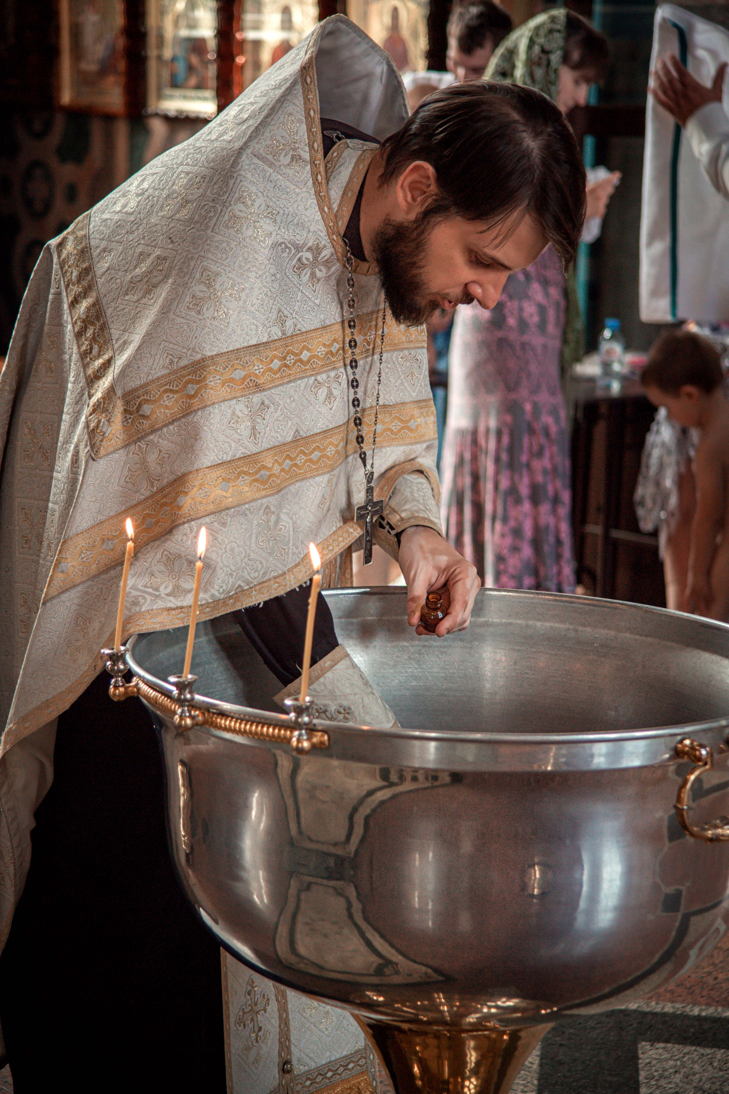 Крещение. Семейный и детский фотограф в Москве Ольга Кривенцова