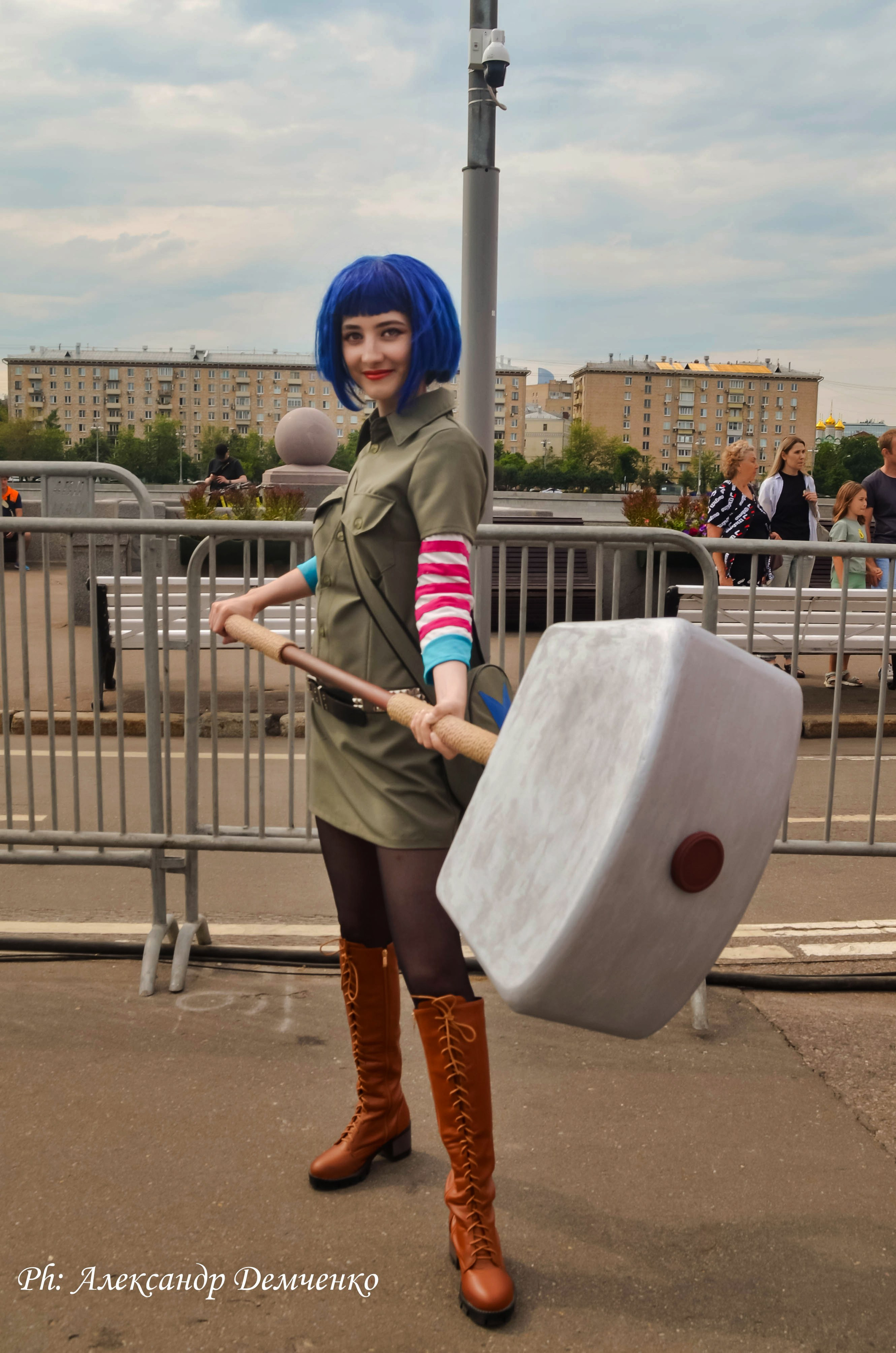 Фотосессия в Парке Горького на Лидеры молодого контента