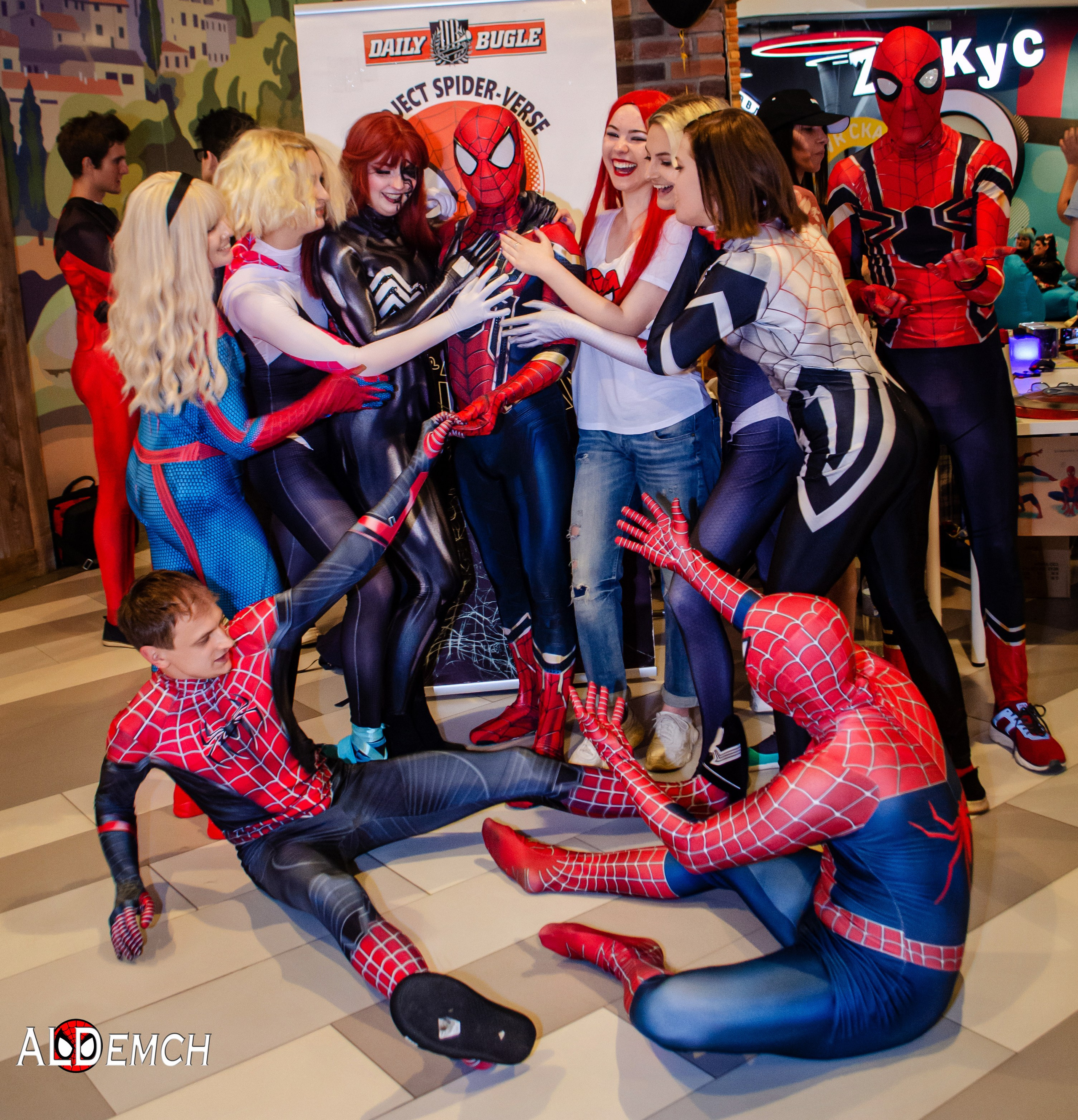 Фотосессия на Дне рождения Человека-Паука в Москве