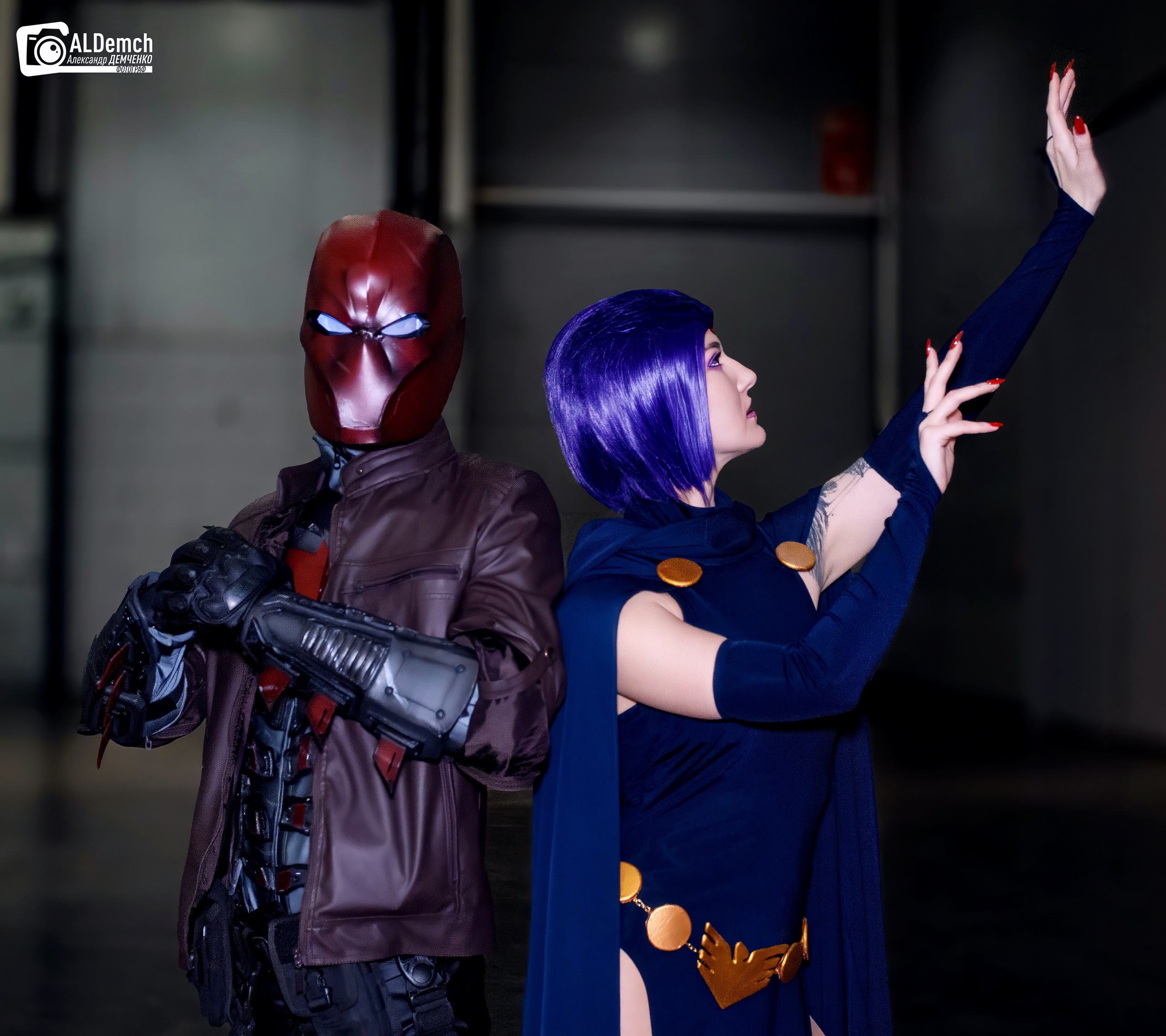 Рейвен и Красный Колпак косплей фотосессия в Москве от профессионального фотографа Александр Демченко ALDemch