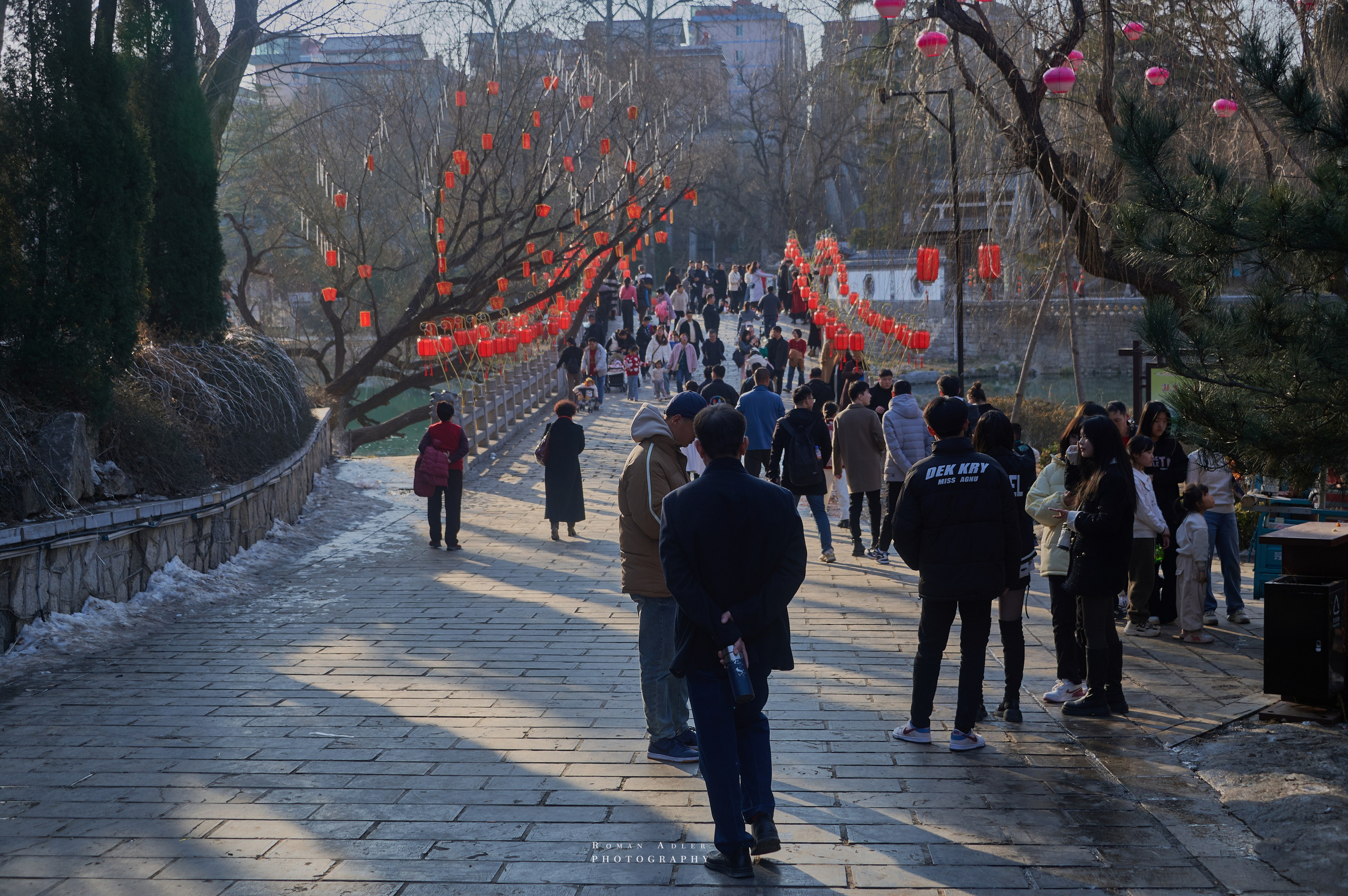 Городской парк Цинчжоу. Фотограф Роман Адлер
