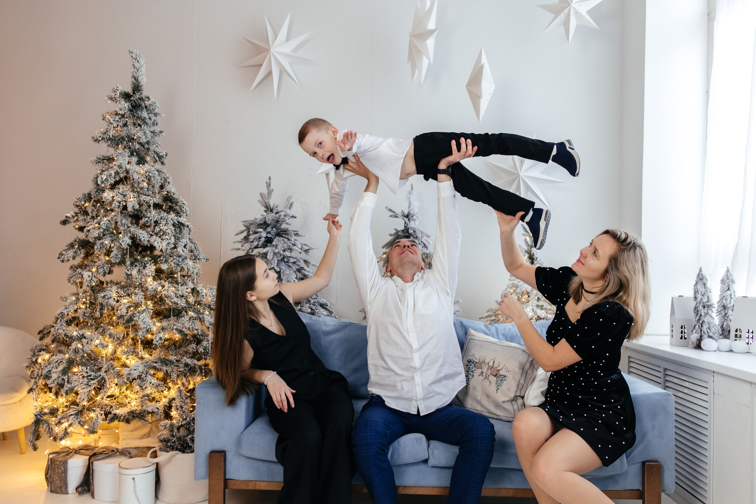 Мария, Антон, Мирон и Элина. Фотограф в Шатуре Оксана Осьмакова