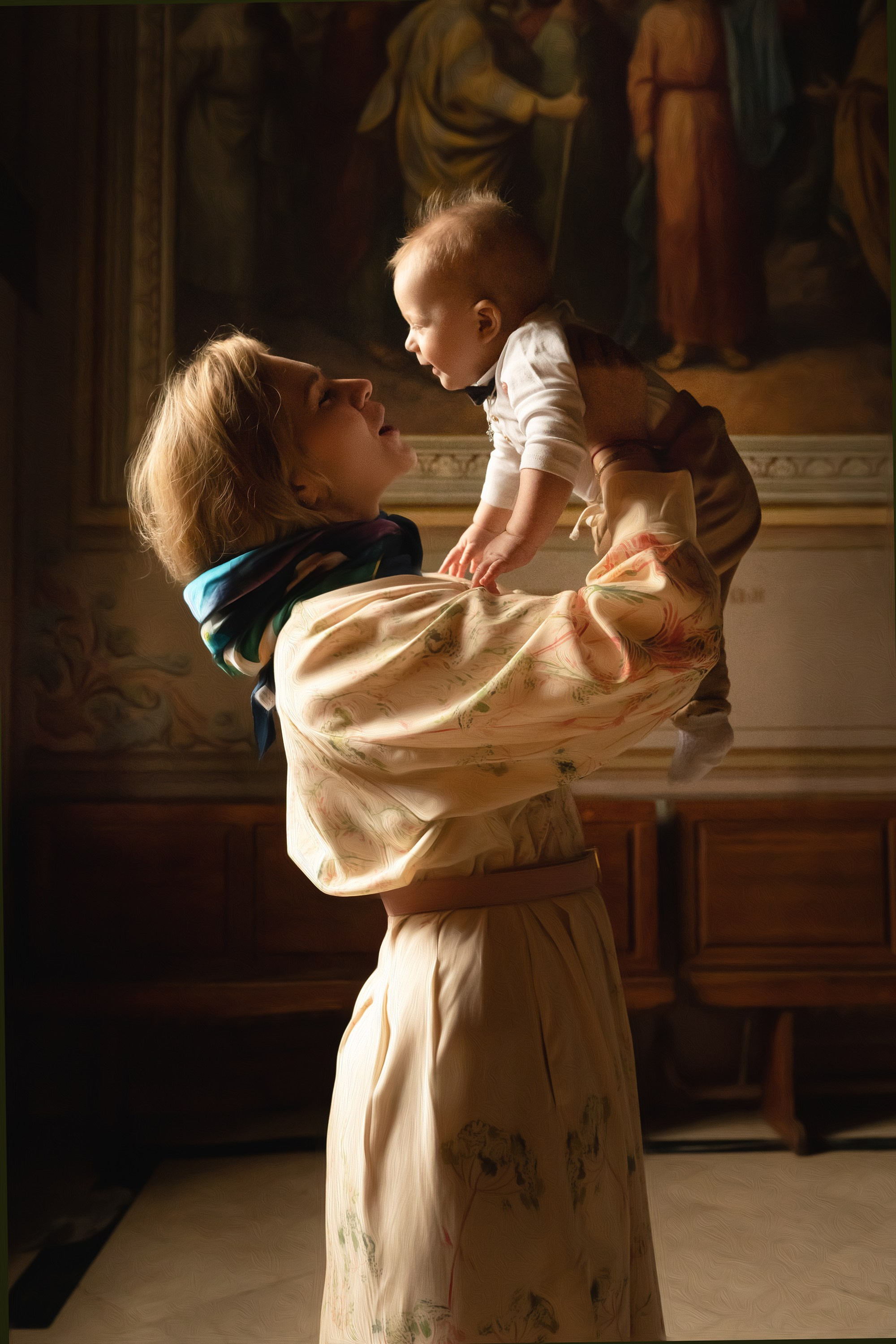 Крещение. Семейный и детский фотограф. М ария Гранкина