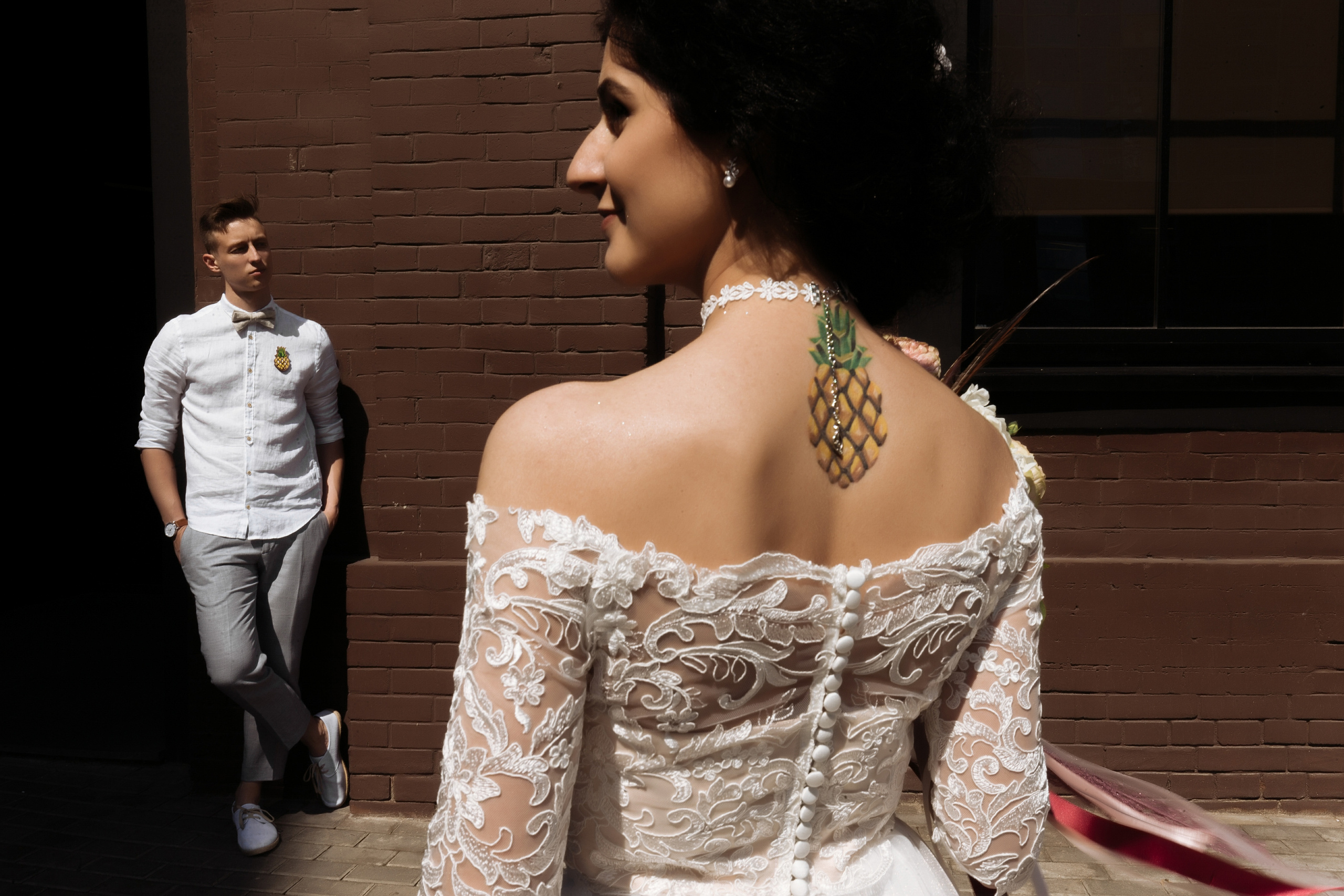 Ананас. Свадьба в Лофте. Портфолио свадебного фотографа. Роман Каргаполов