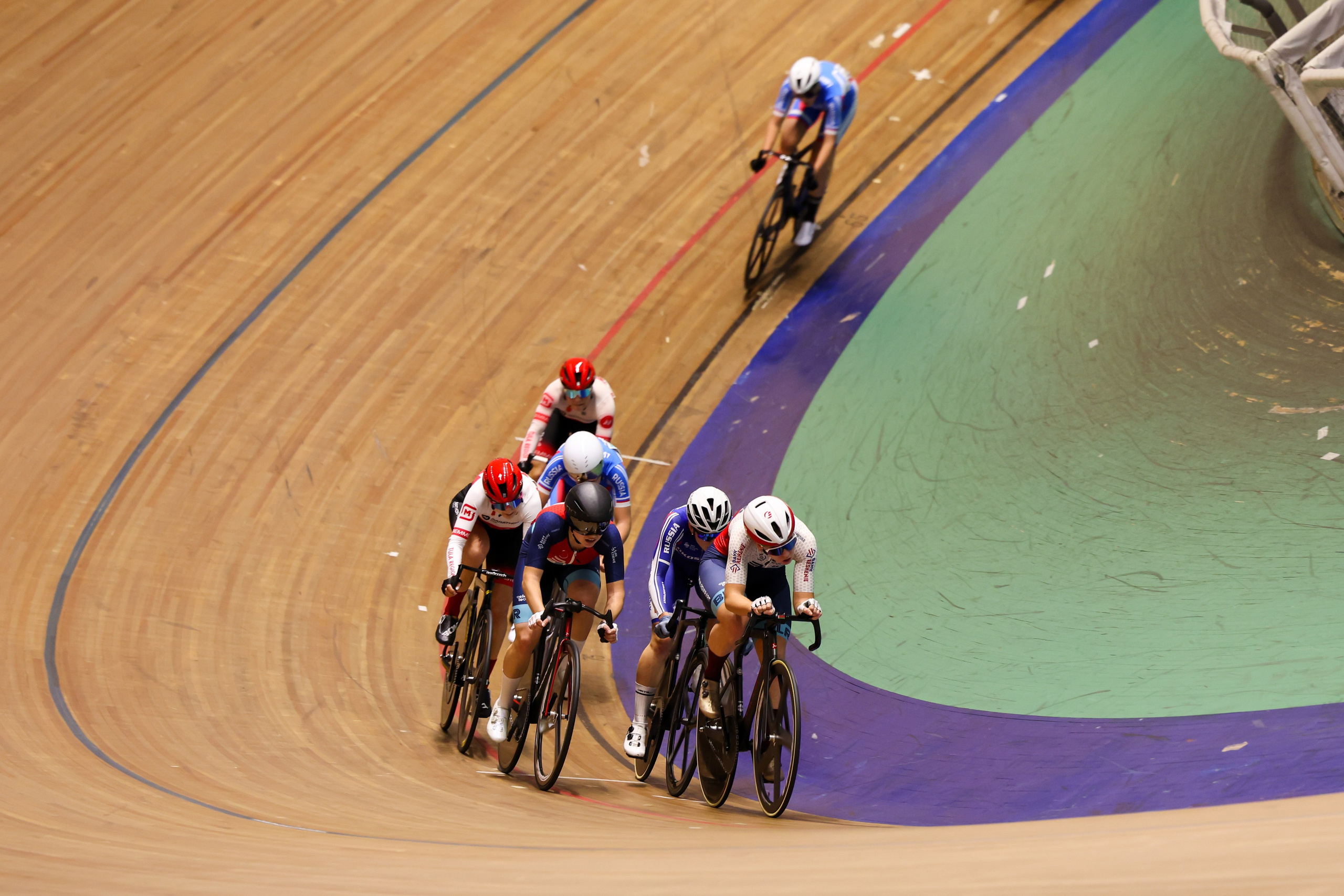 Чемпионат России по велосипедному спорту на треке (первый блок) 6-11.01.2025. Спортивный и репортажный фотограф Антон Тереханов