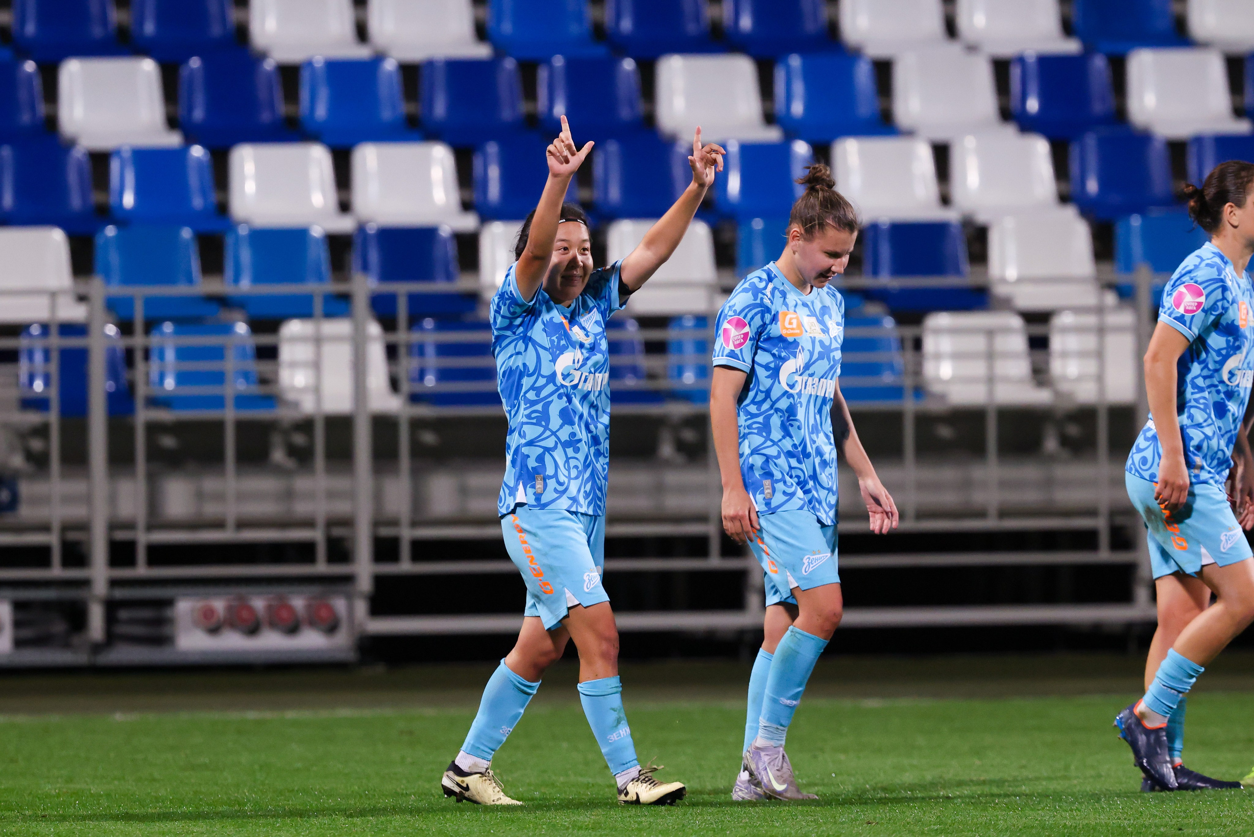 ЖФК «Зенит» — ЖФК «Локомотив» Москва Winline Кубок России 13.09.2025. Спортивный и репортажный фотограф Антон Тереханов