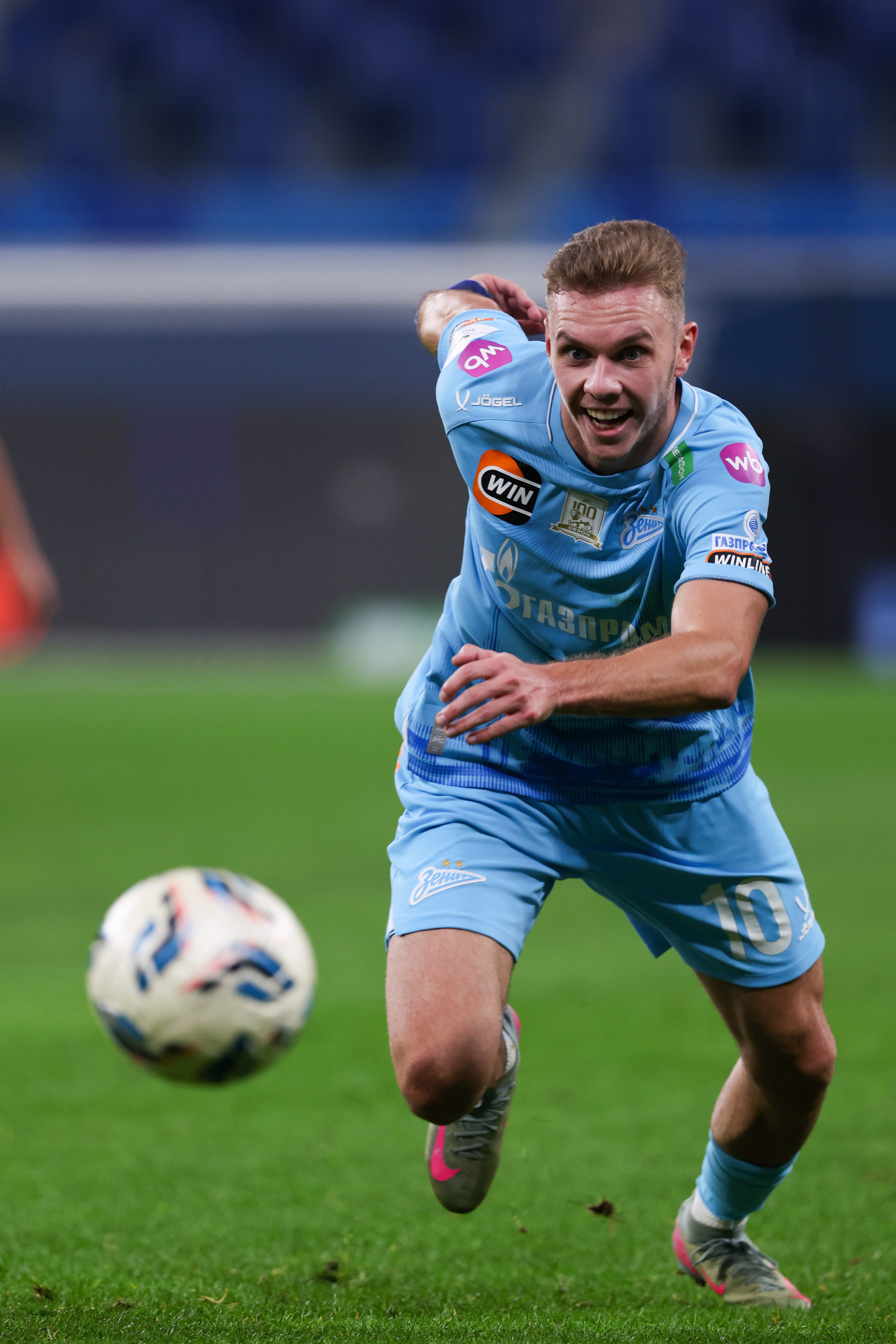 ФК «Зенит» — ФК «Локомотив» 14 тур РПЛ 01.11.2025. Спортивный и репортажный фотограф Антон Тереханов