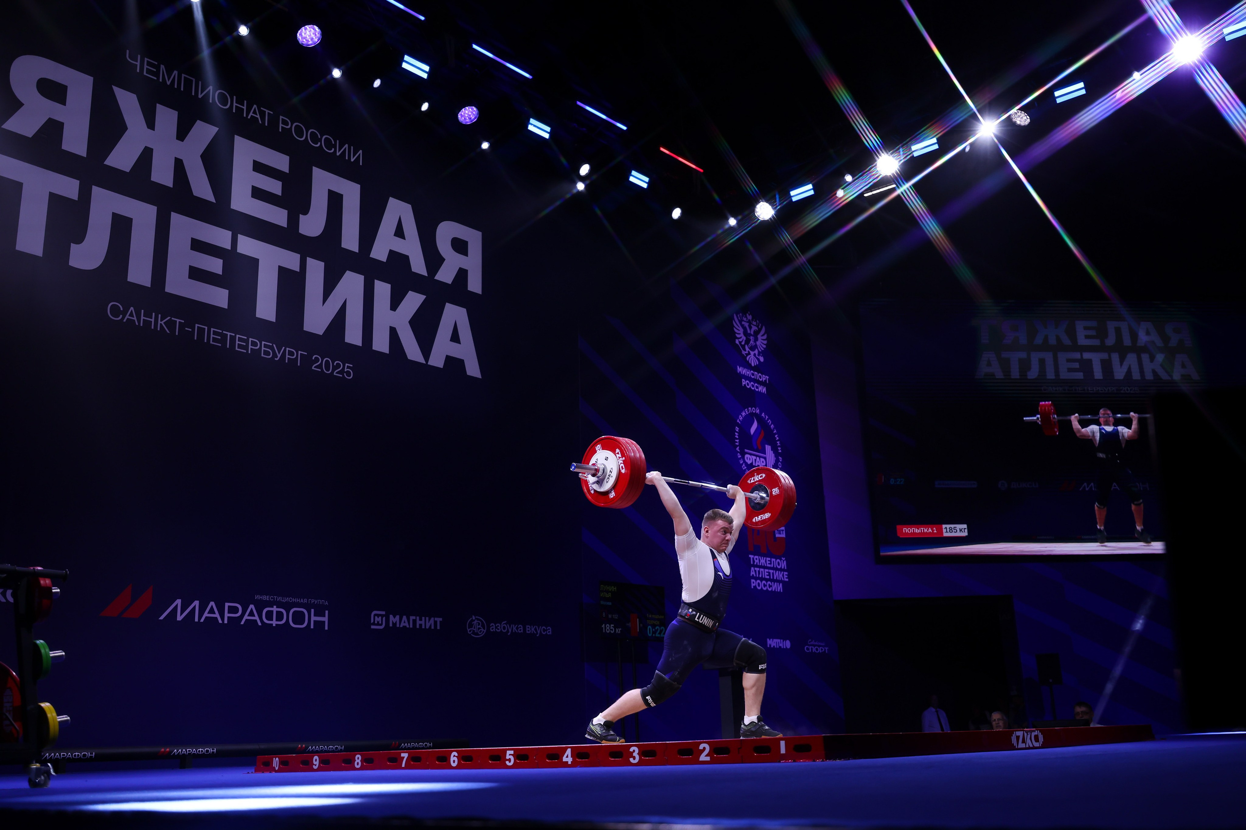 Чемпионат России по тяжелой атлетике 2025. Спортивный и репортажный фотограф Антон Тереханов