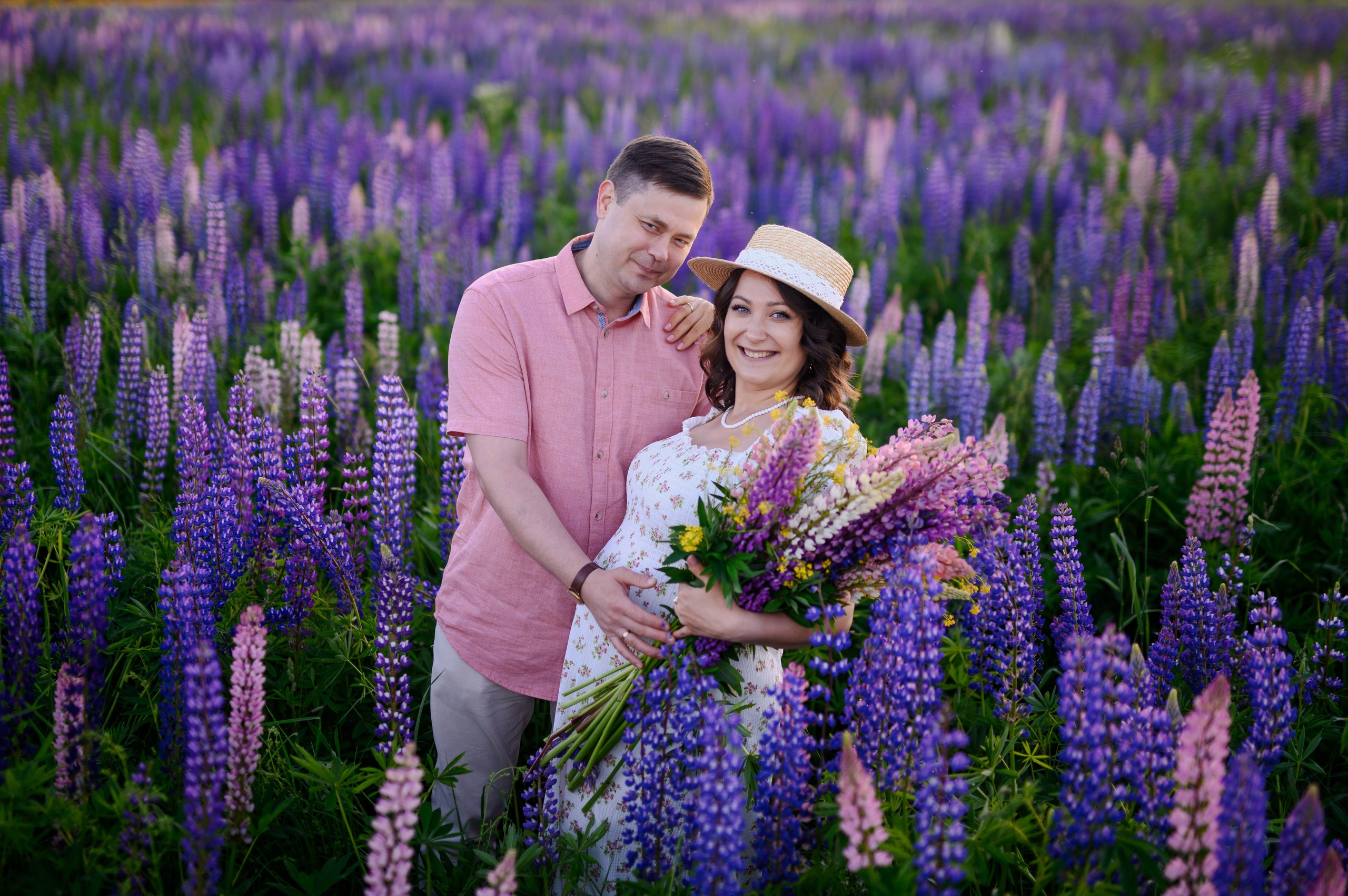 Люпиновое счастье. Портретный, семейный и свадебный фотограф в Санкт-Петербурге и в Пушкине Ширяев Денис
