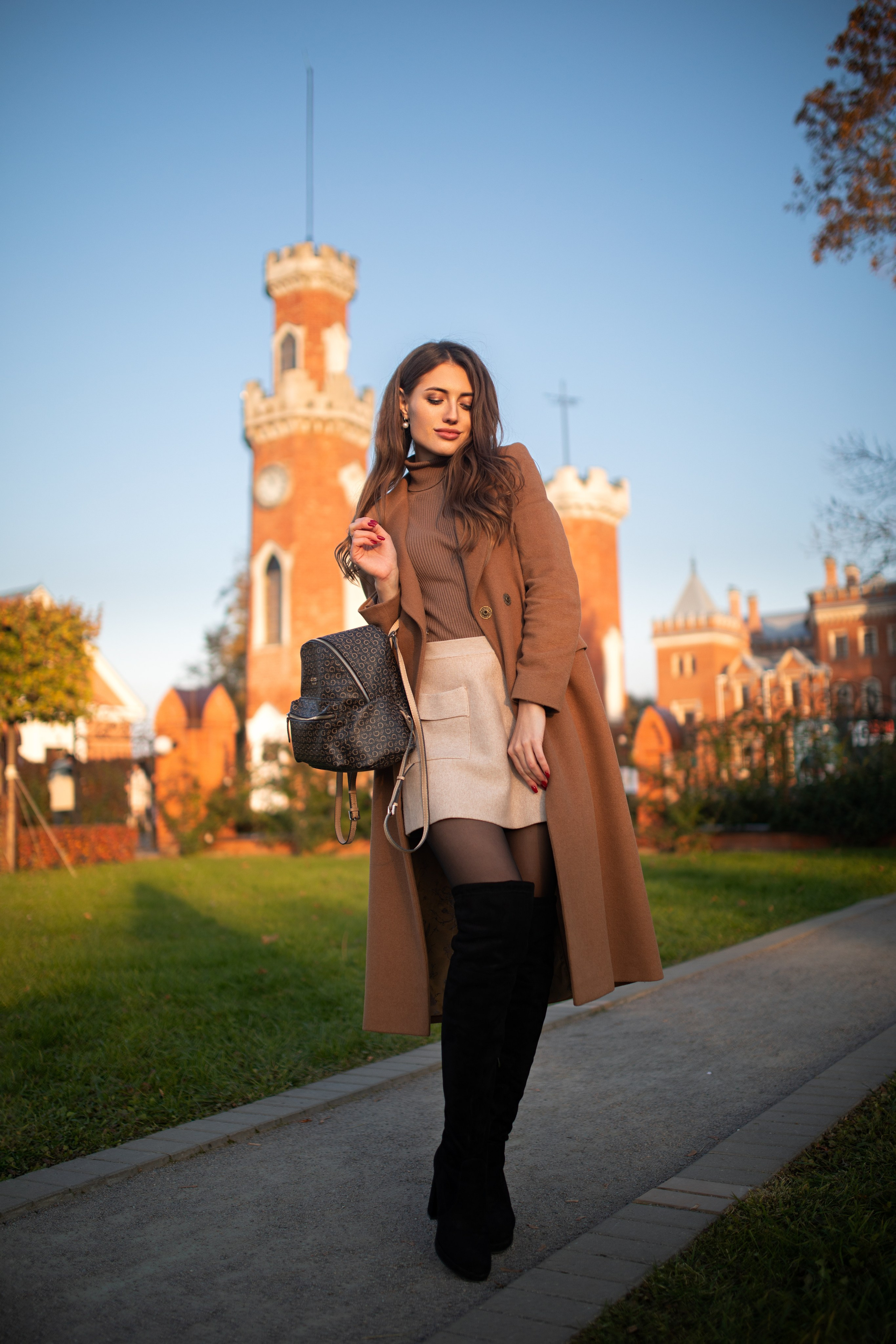 Осенняя съемка с Анастасией на природе в формате для «себя»