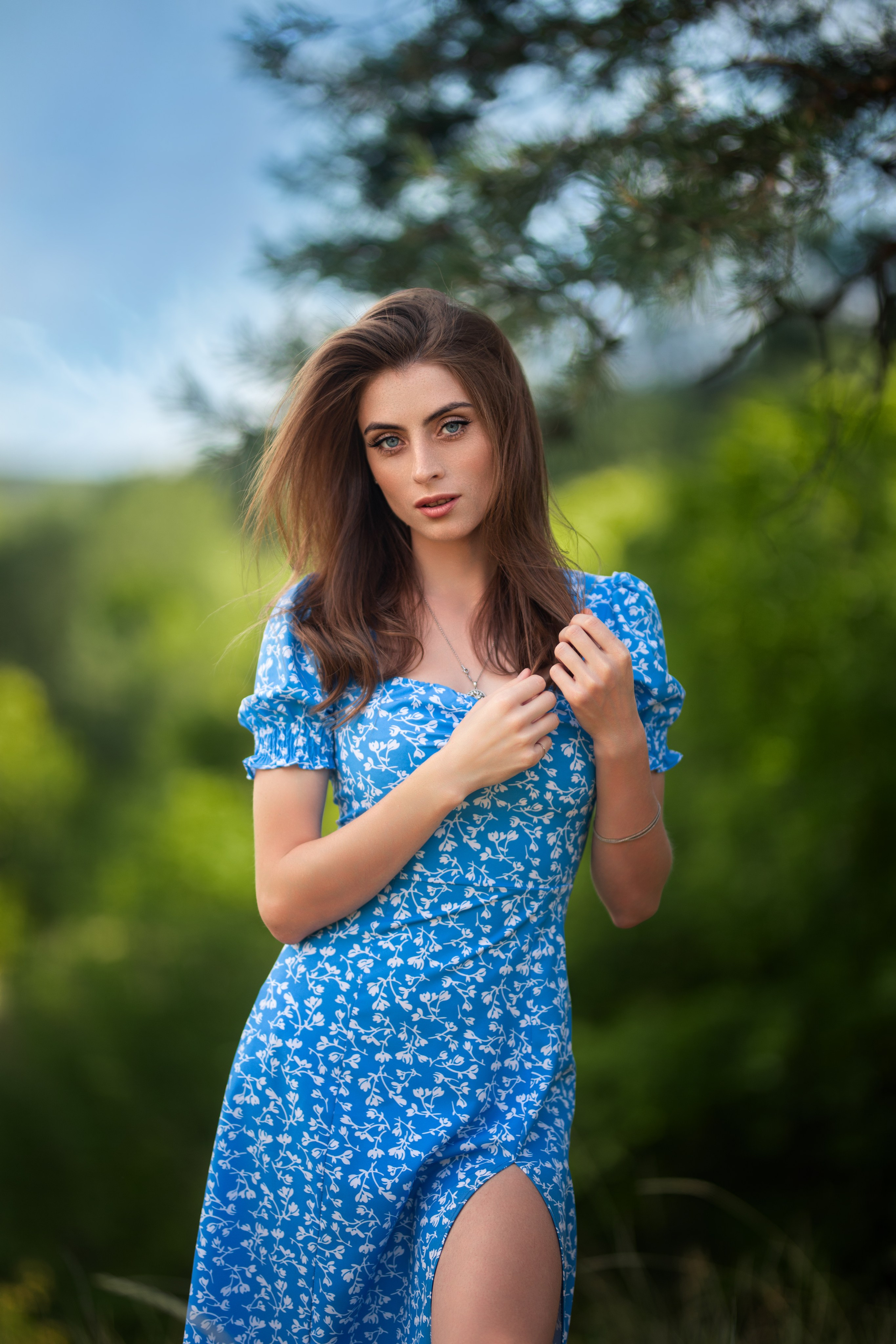 Фотосет на природе с Надеждой в формате для «себя»