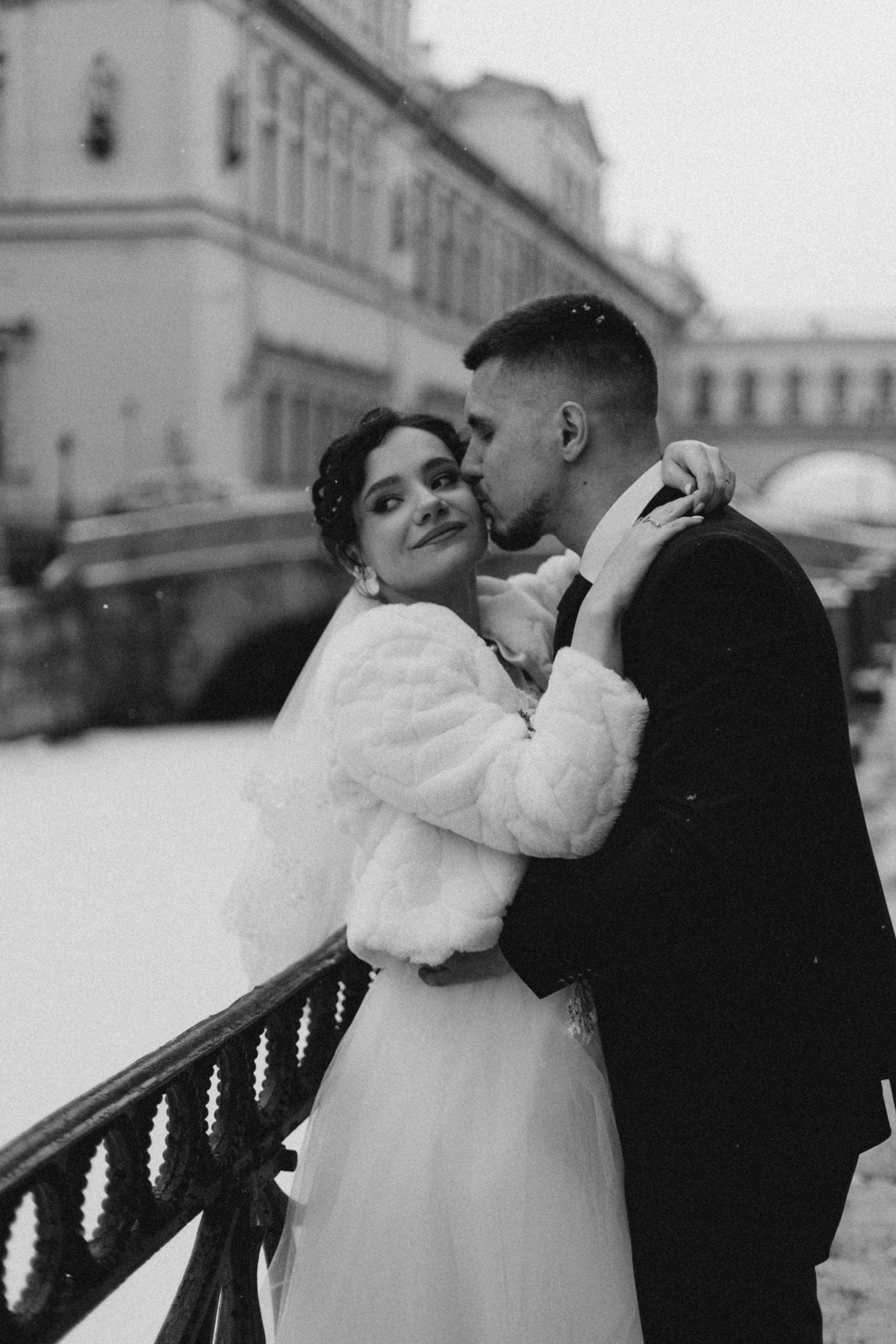 Ангелина & Антон | Пока идет снег. Контент фотограф в Санкт-Петербурге | Дина Альбур
