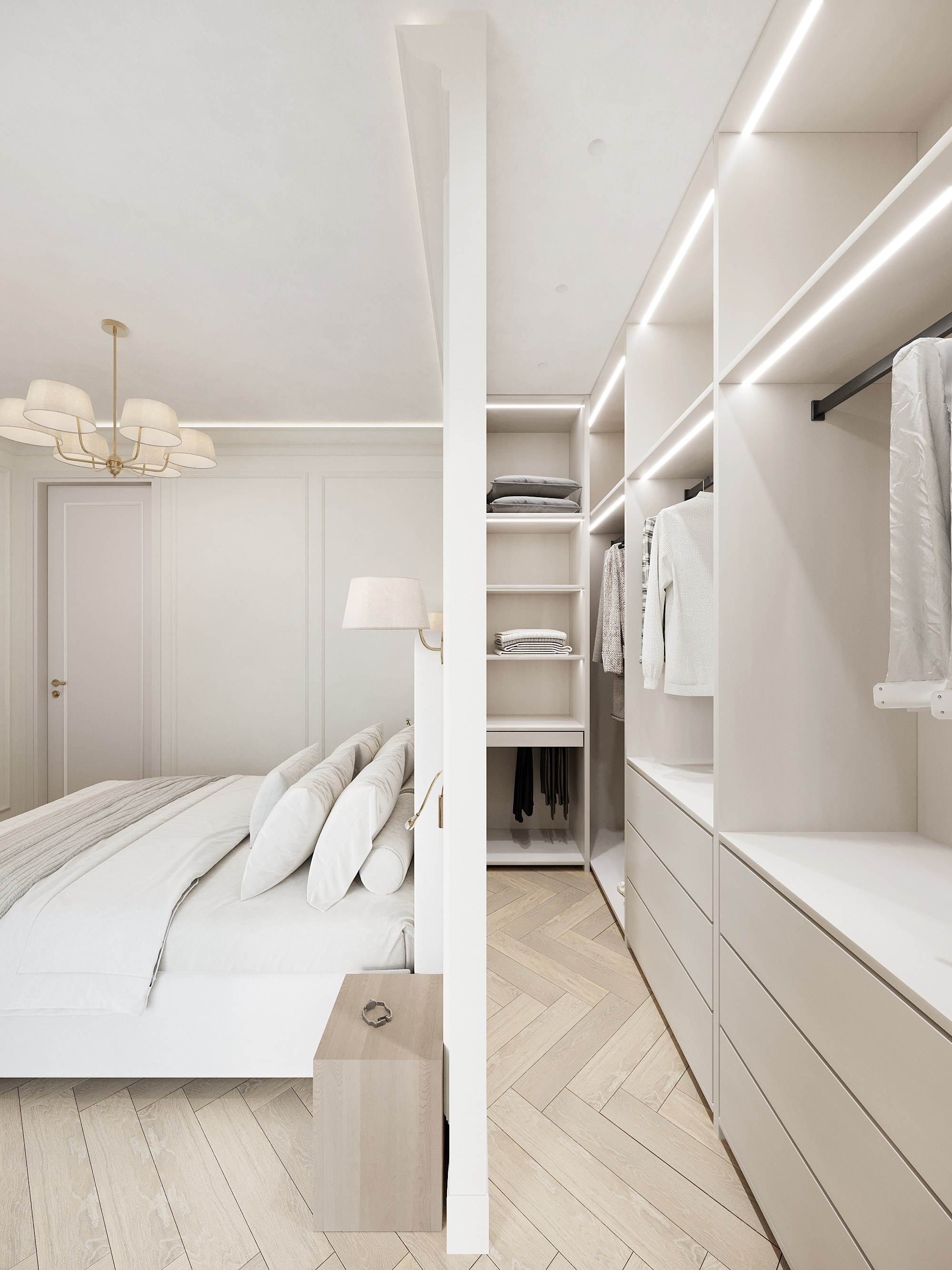 Квартира в ЖК СитиБей. Архитектурные интерьеры