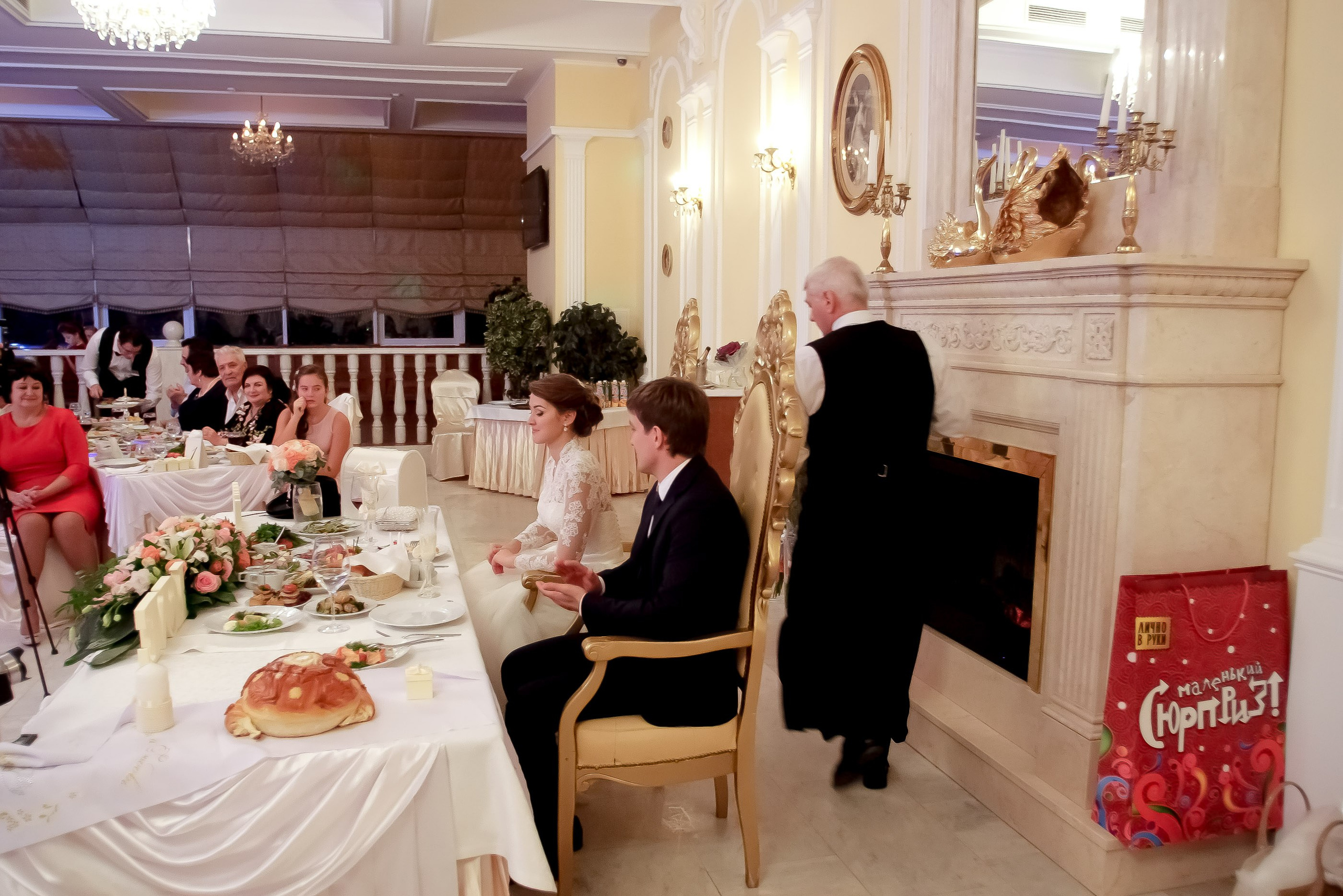 Банкет/Banquet. Максим Матвийченко и Виктория Басова профессионалы своего дела