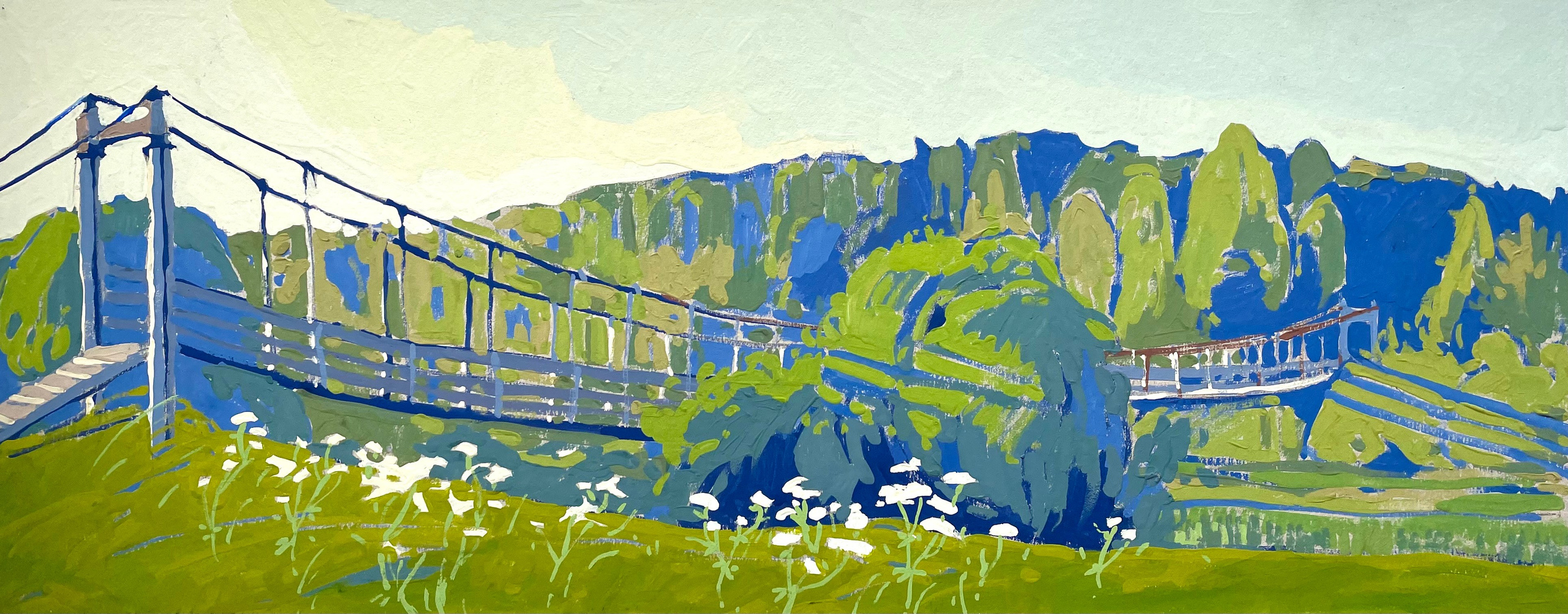 Вологодская область. Художница Лиза Владимирова