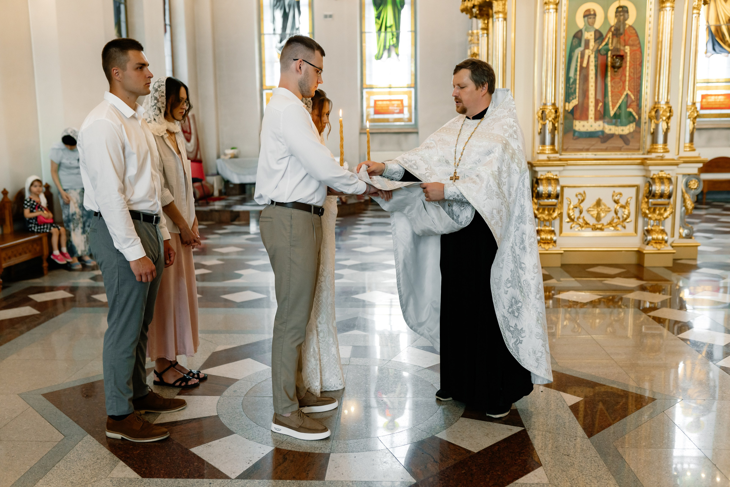 Венчание Одинцово Собор Георгия Победоносца. Семейный фотограф Одинцово Москва Наталия Черенкова