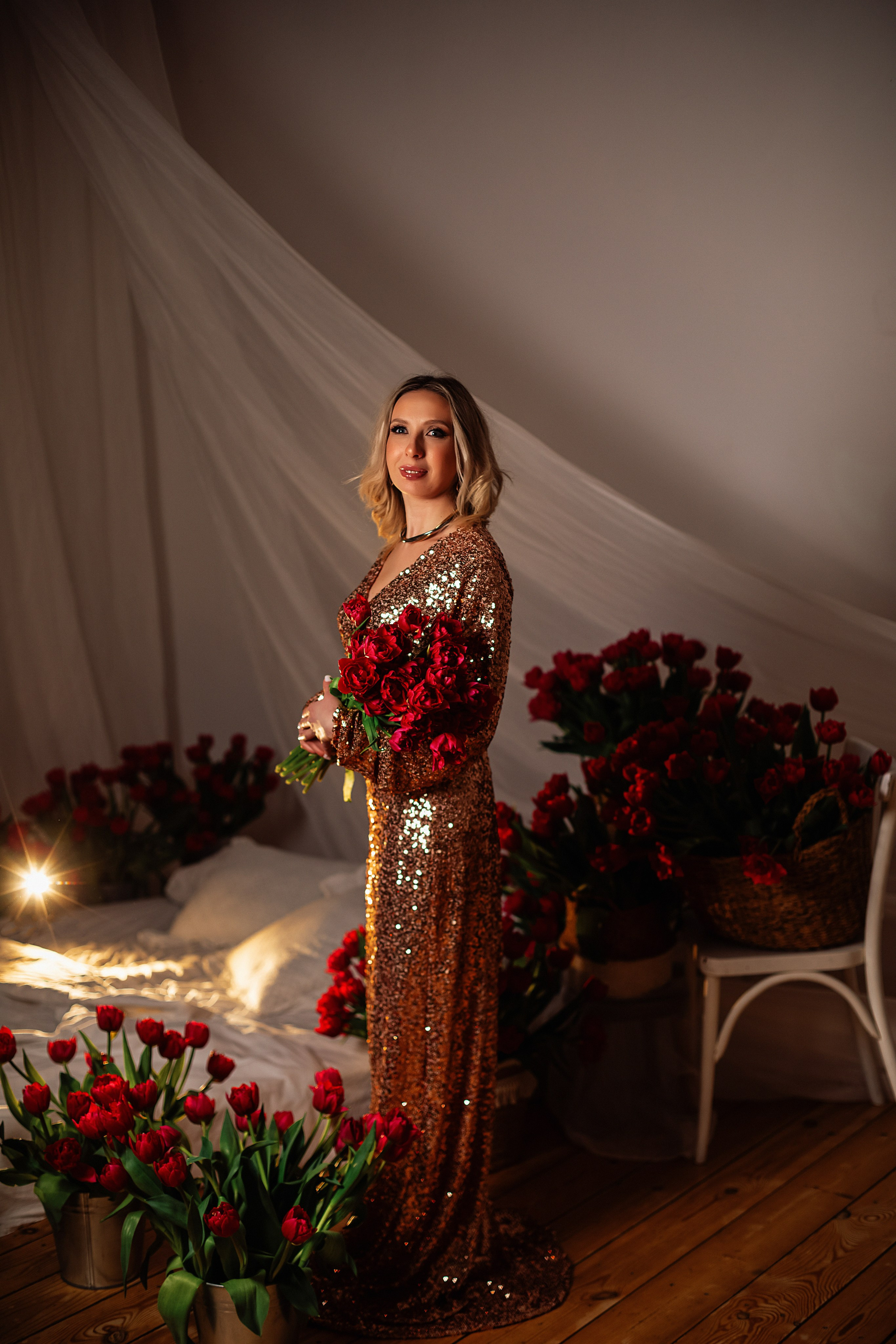 Фотосессия с тюльпанами. Https://malovafoto.ru