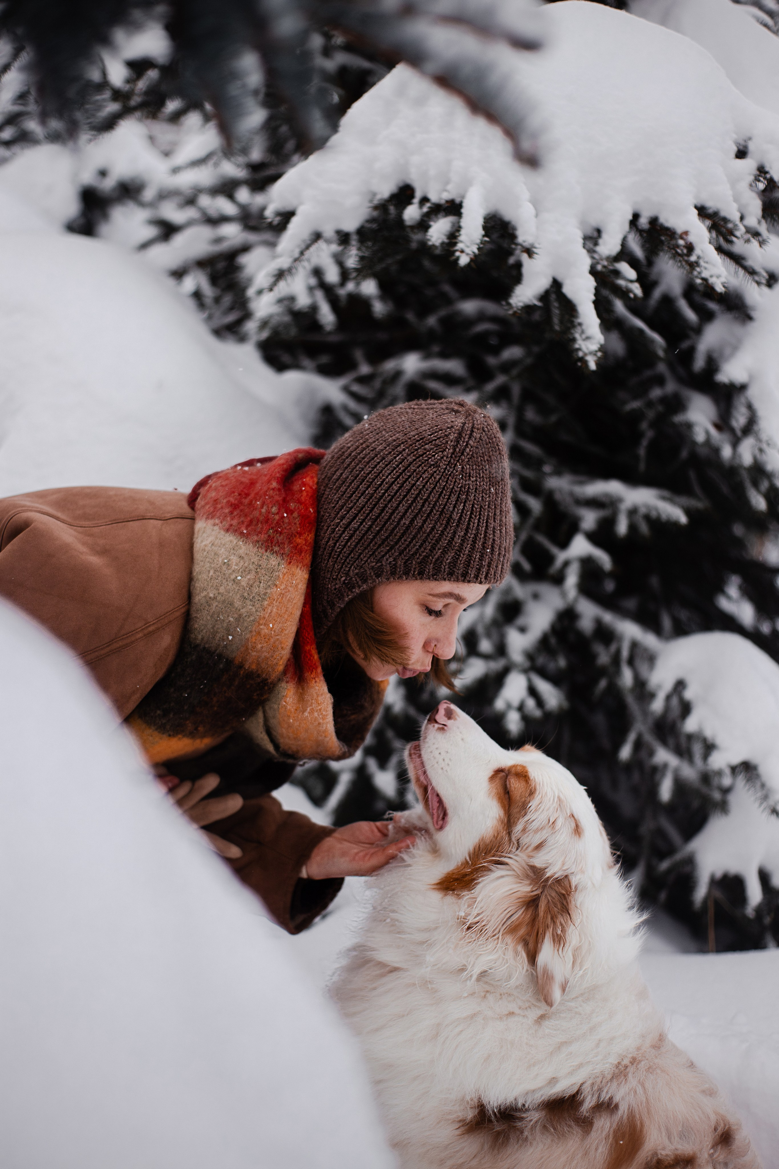 Юля и Ума. Фотограф-анималист Мария Баркевич | Москва