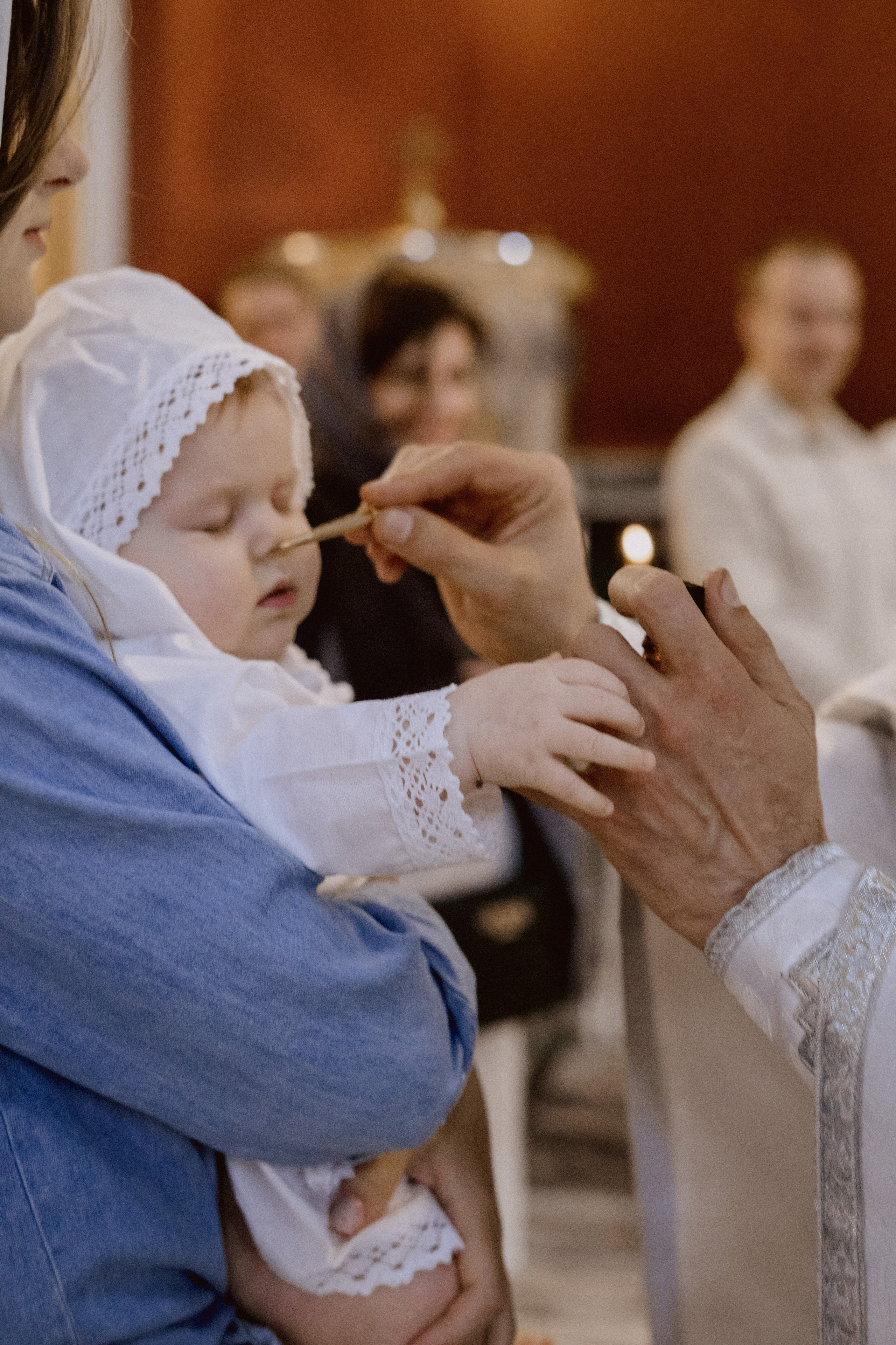 Съёмка Таинства Крещения. Семейный фотограф и видеограф Алёна Ким