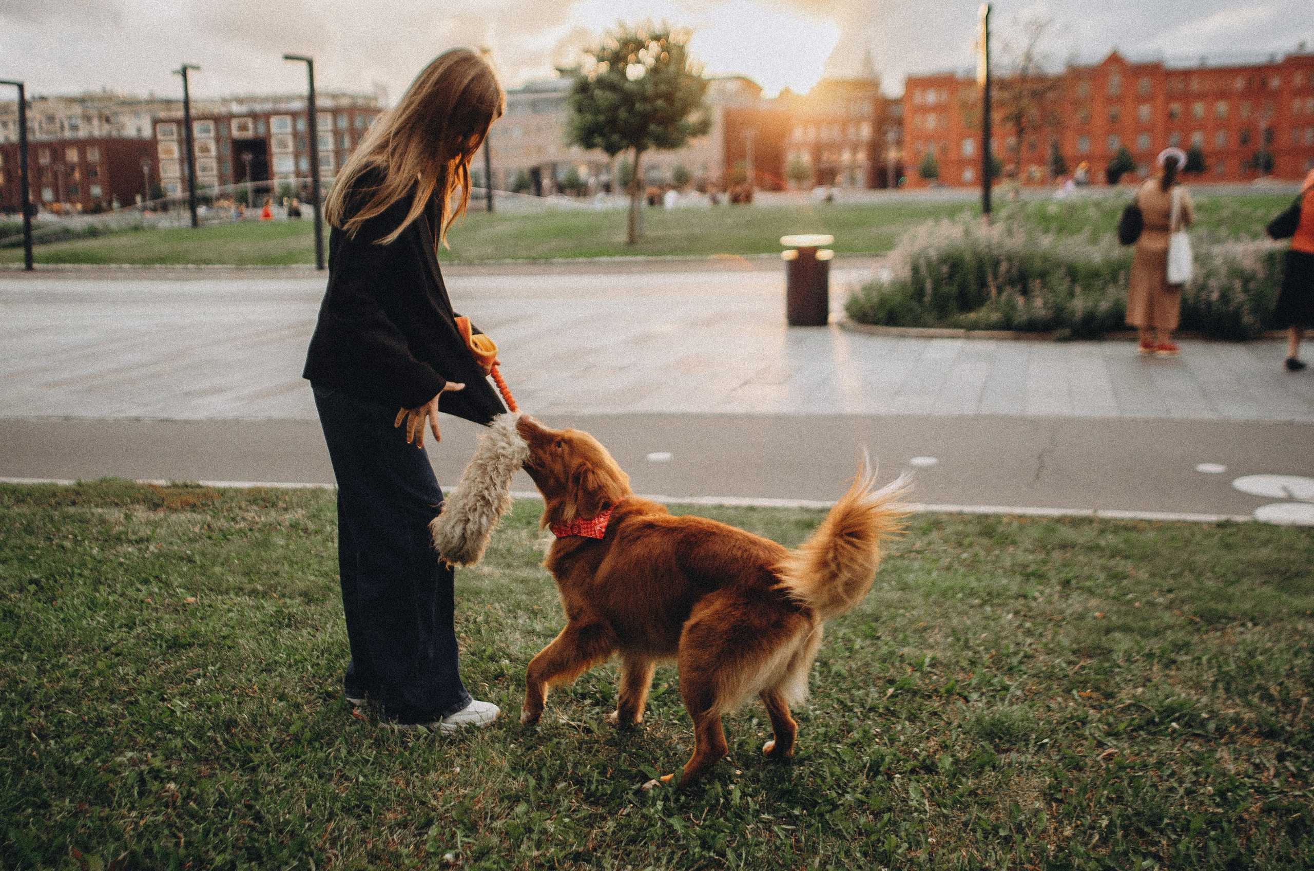 Алина и Бис. Фотограф-анималист Богданова Полина