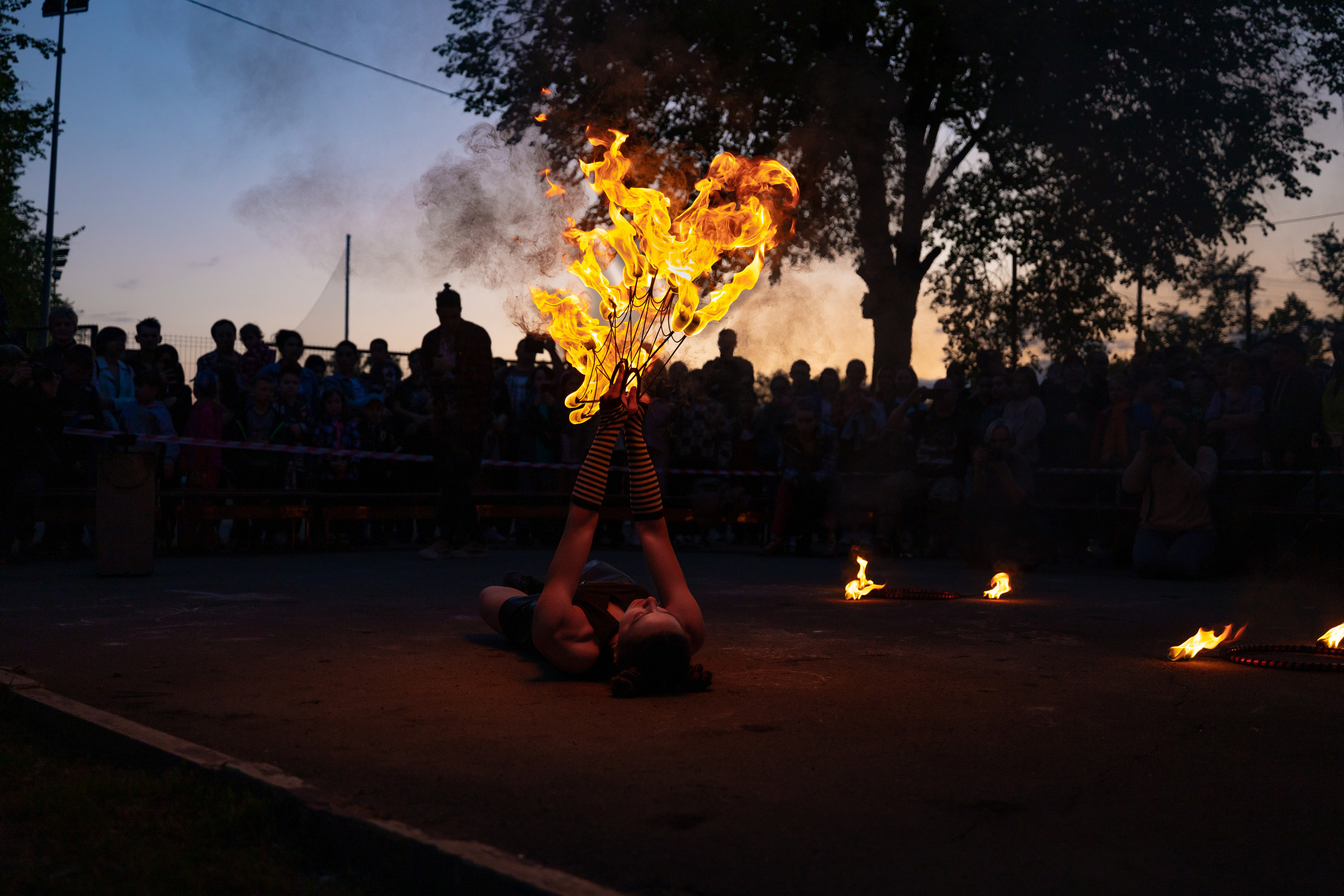 Открытие огненного сезона г. Королёв 2023. Фотограф Михаил Олейник