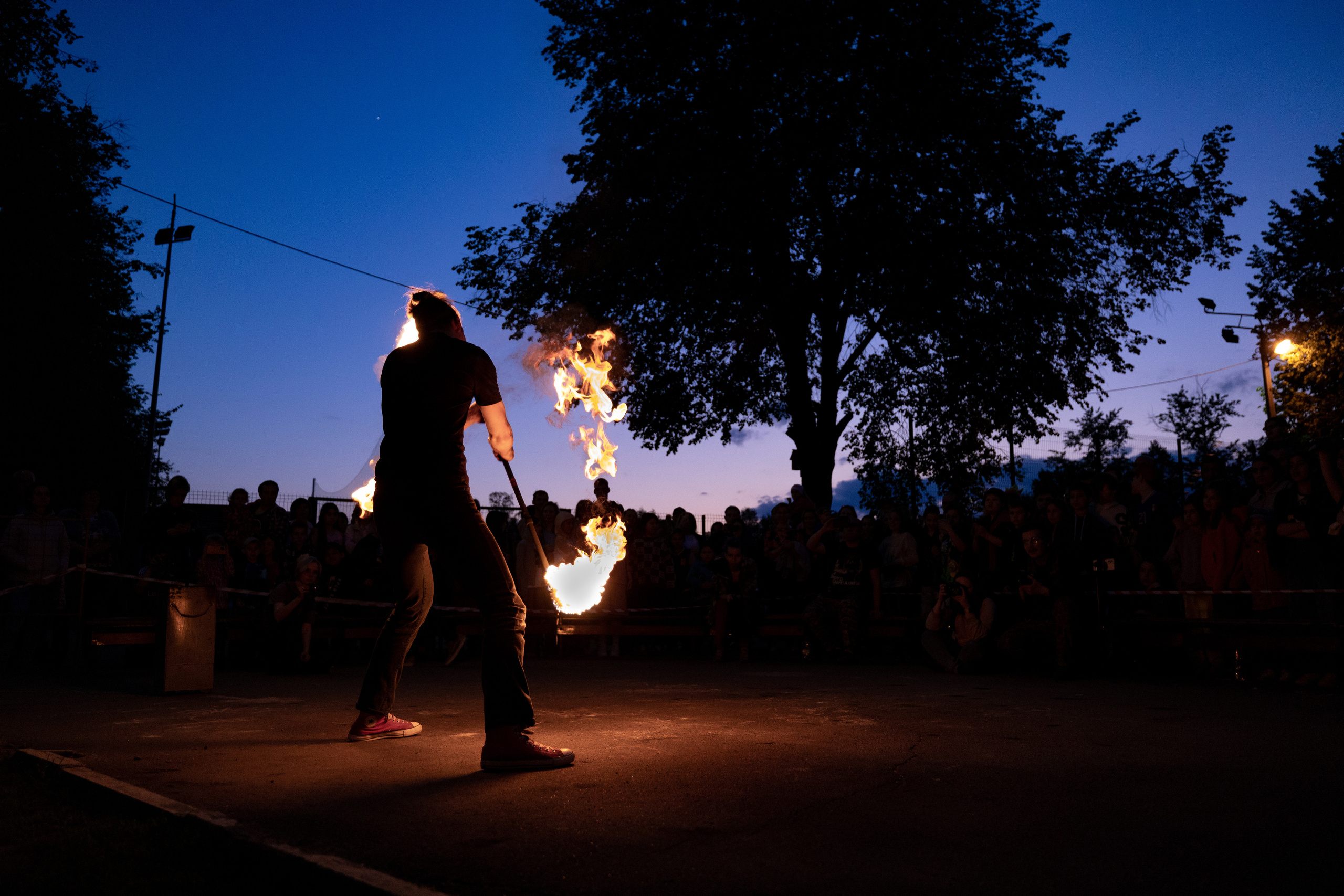 Открытие огненного сезона г. Королёв 2023. Фотограф Михаил Олейник