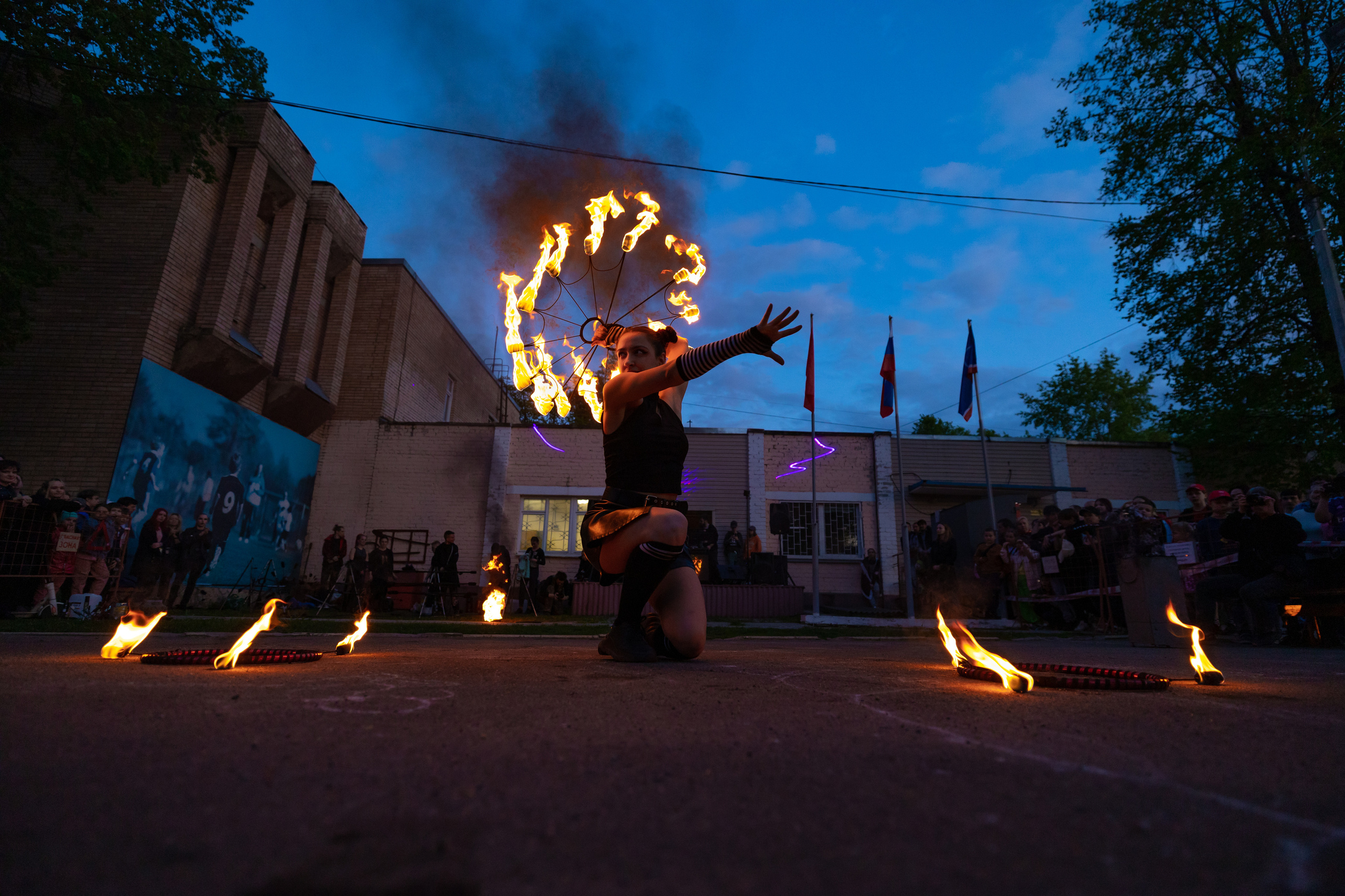 Открытие огненного сезона г. Королёв 2023. Фотограф Михаил Олейник