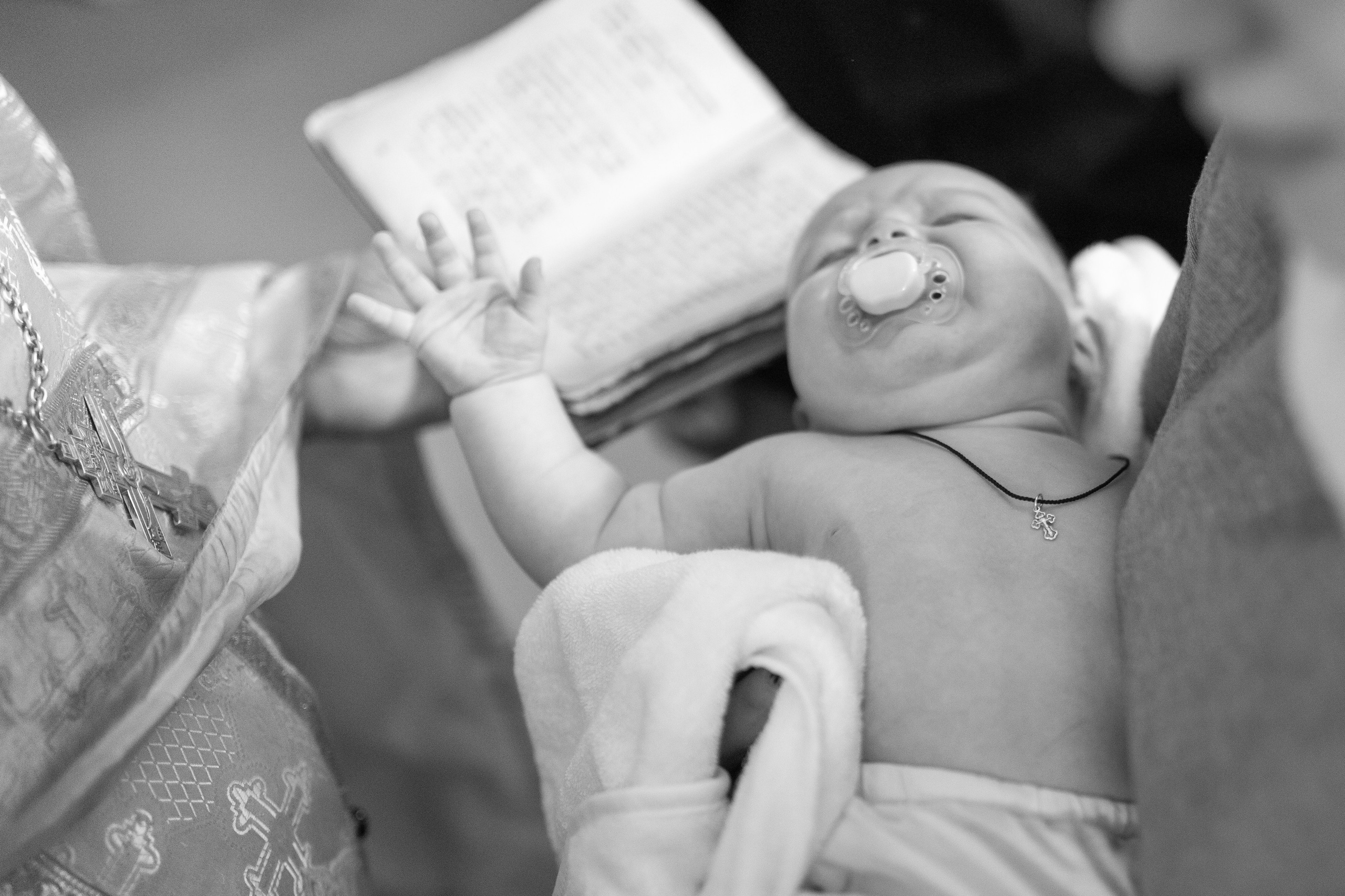 Таинство крещения. Фотограф Комаров Сергей