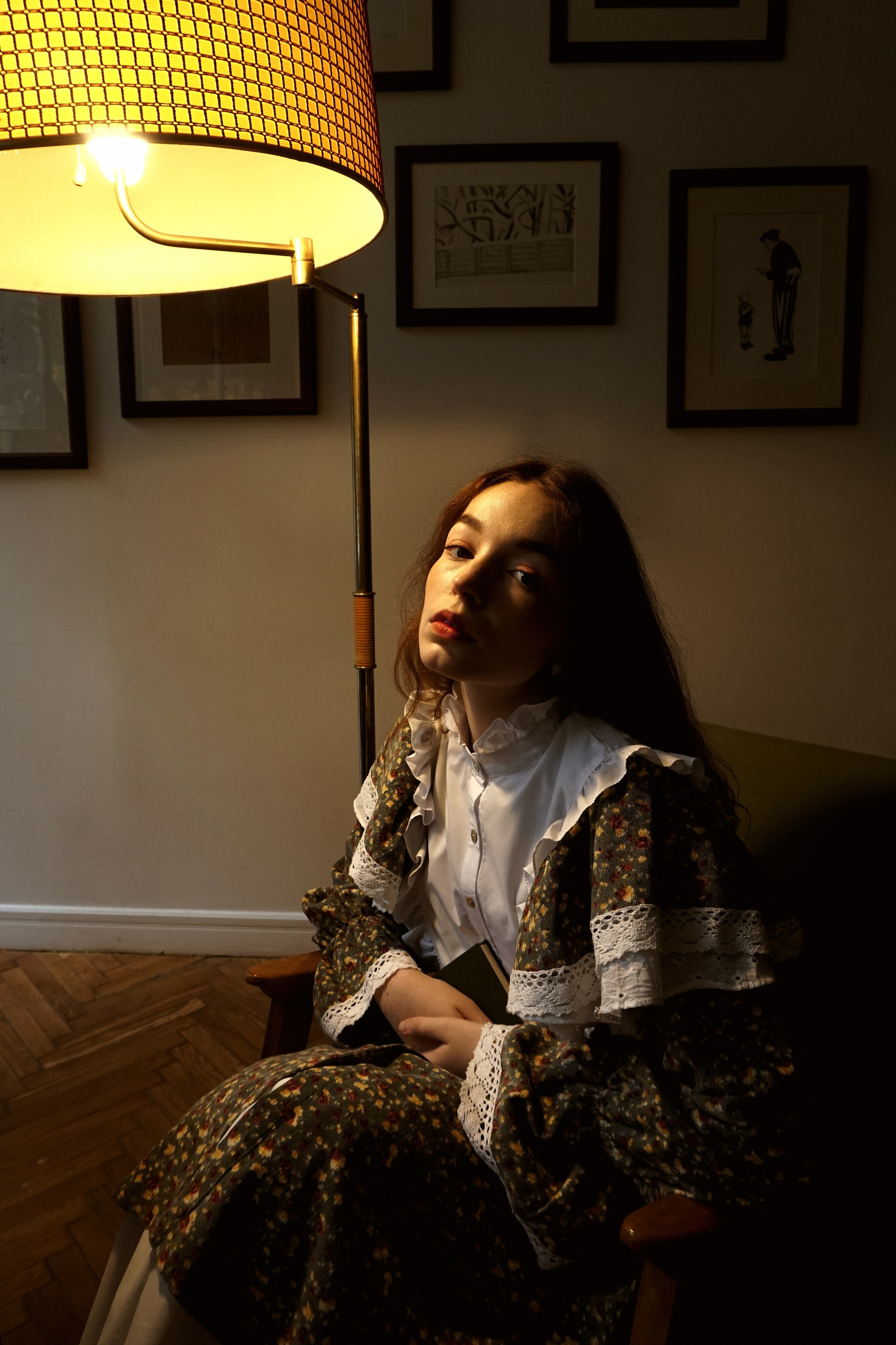 Лиза — Переделкино осеннее. Фотограф Москва — Полина Робин