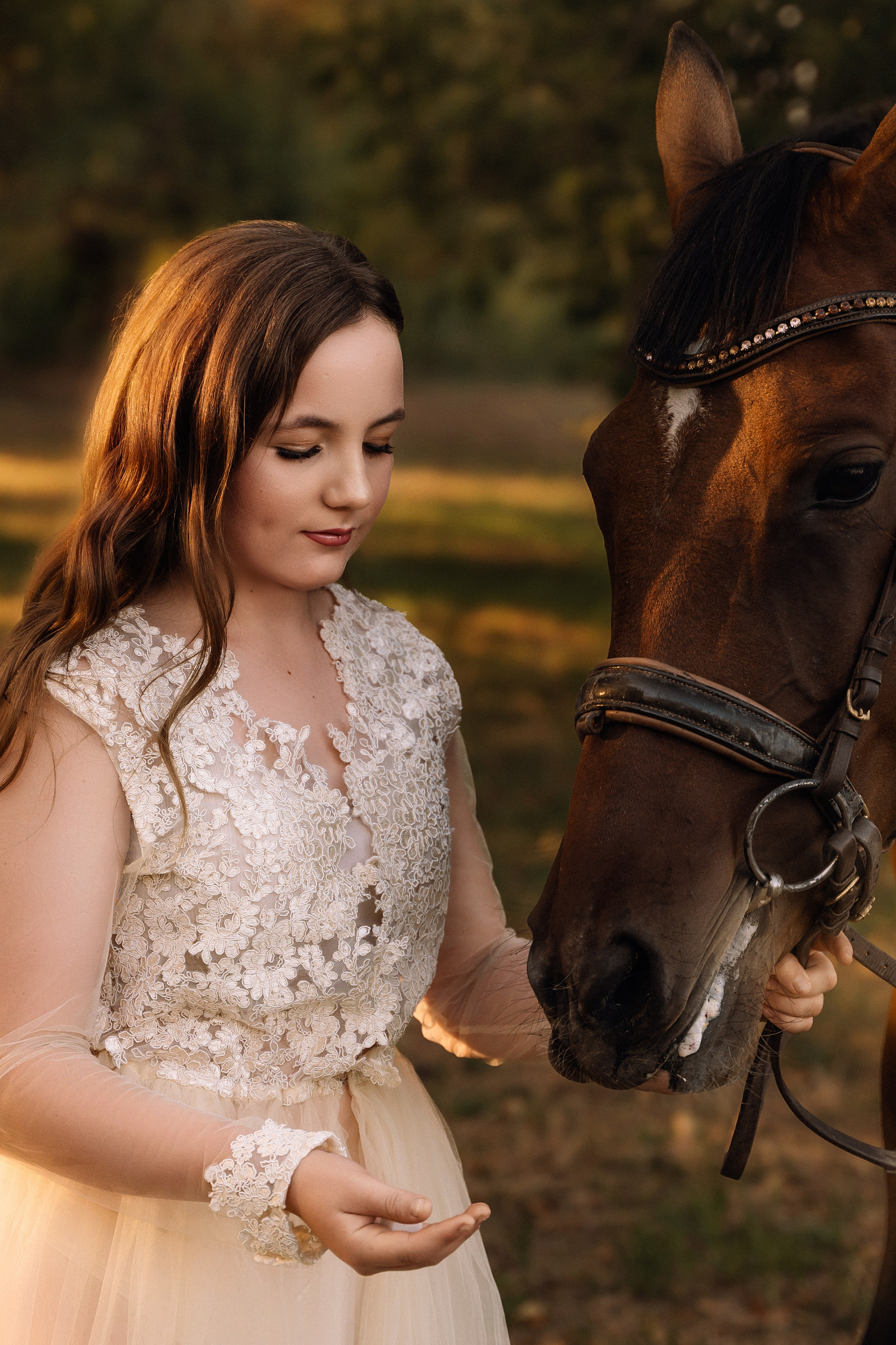 Евгения. Фотосессия с лошадьми. Семейный фотограф в Белгороде Амелина Алина