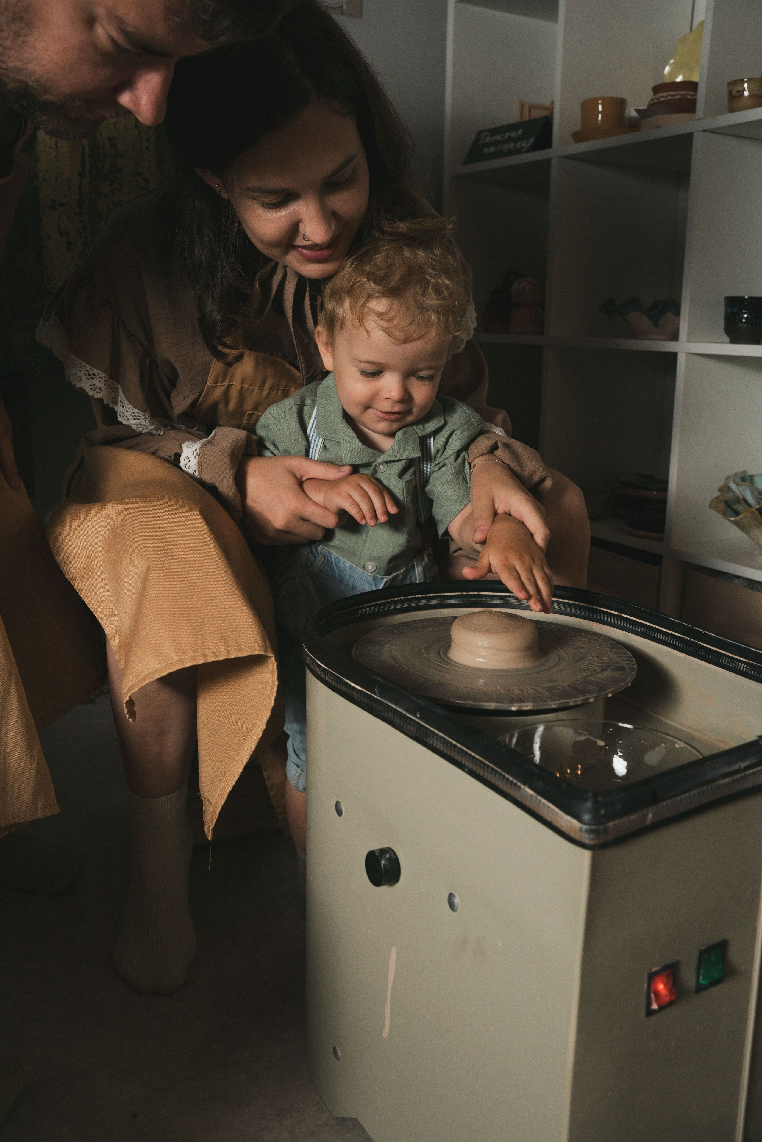 В гончарной. Семейный фотограф в Омске Александра Яровикова