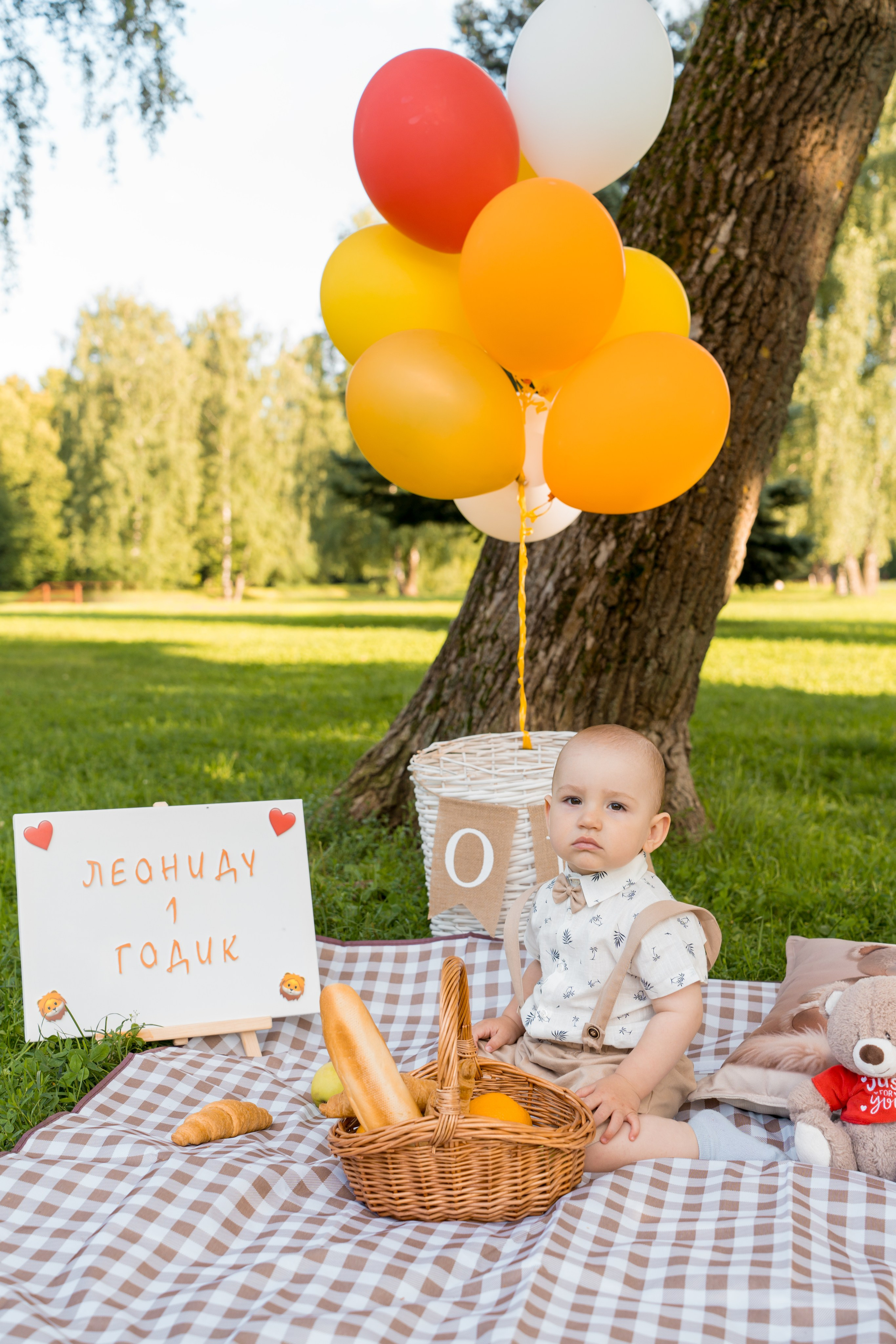 Лёне 1 годик. Анастасия Чиркова, Фотограф Новорожденных Москва