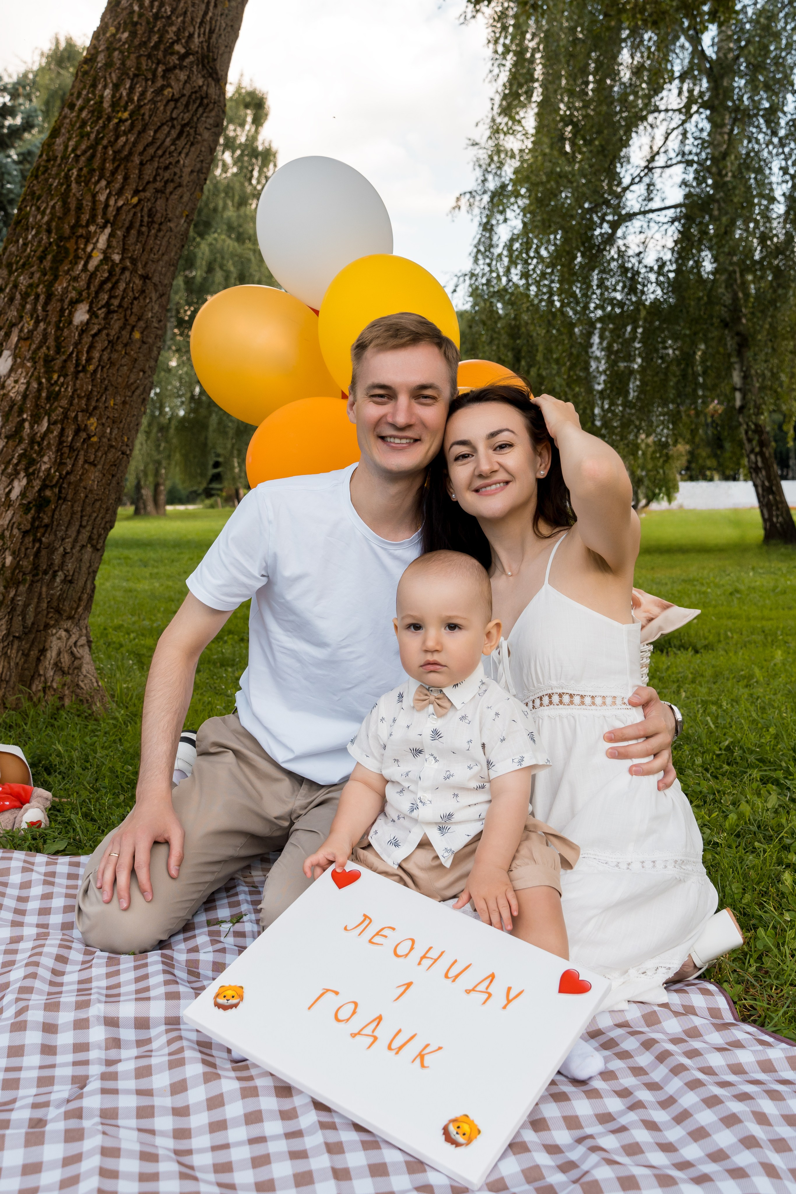 Лёне 1 годик. Анастасия Чиркова, Фотограф Новорожденных Москва