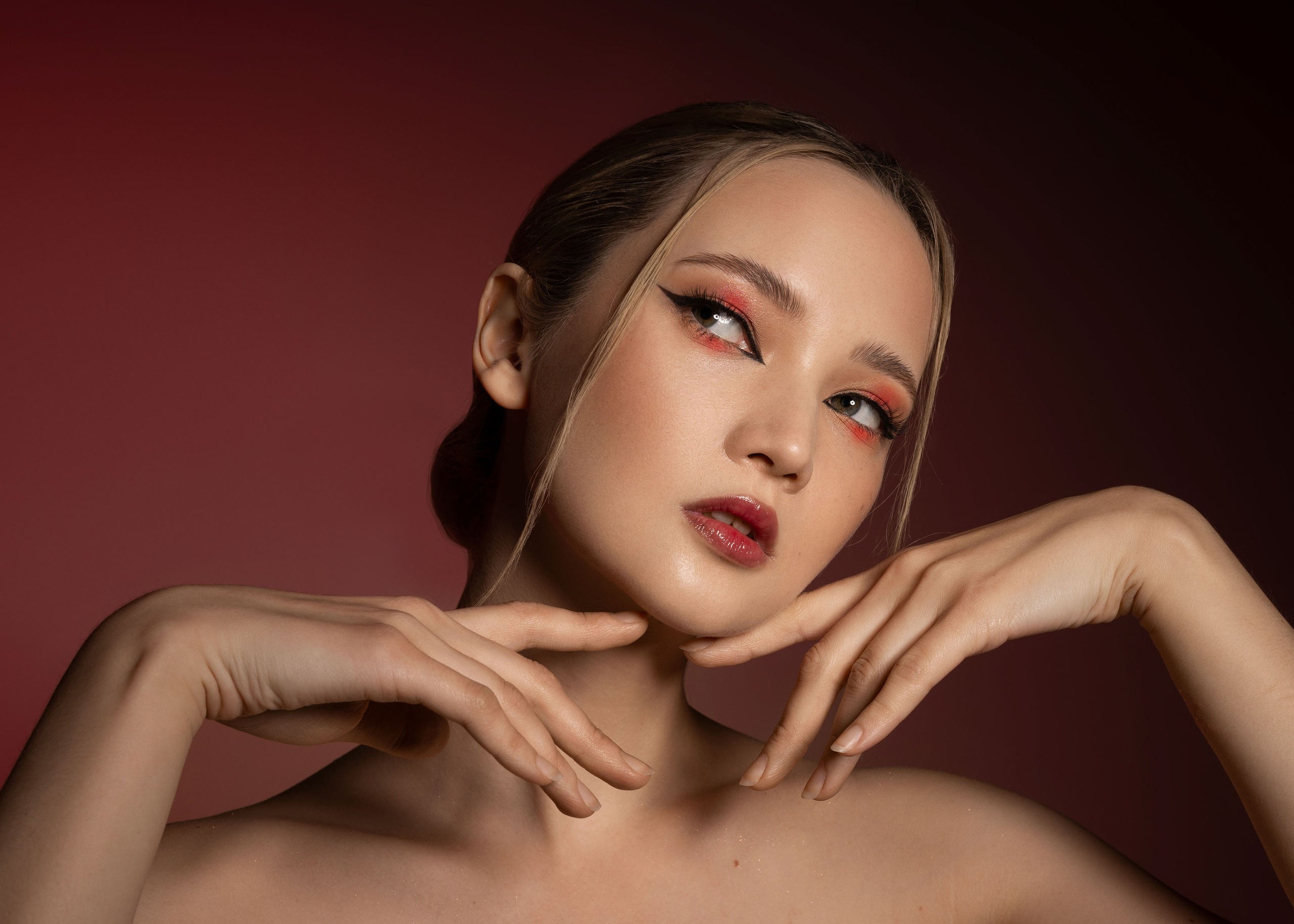 В студии. Асель Мурзина фотограф Казань