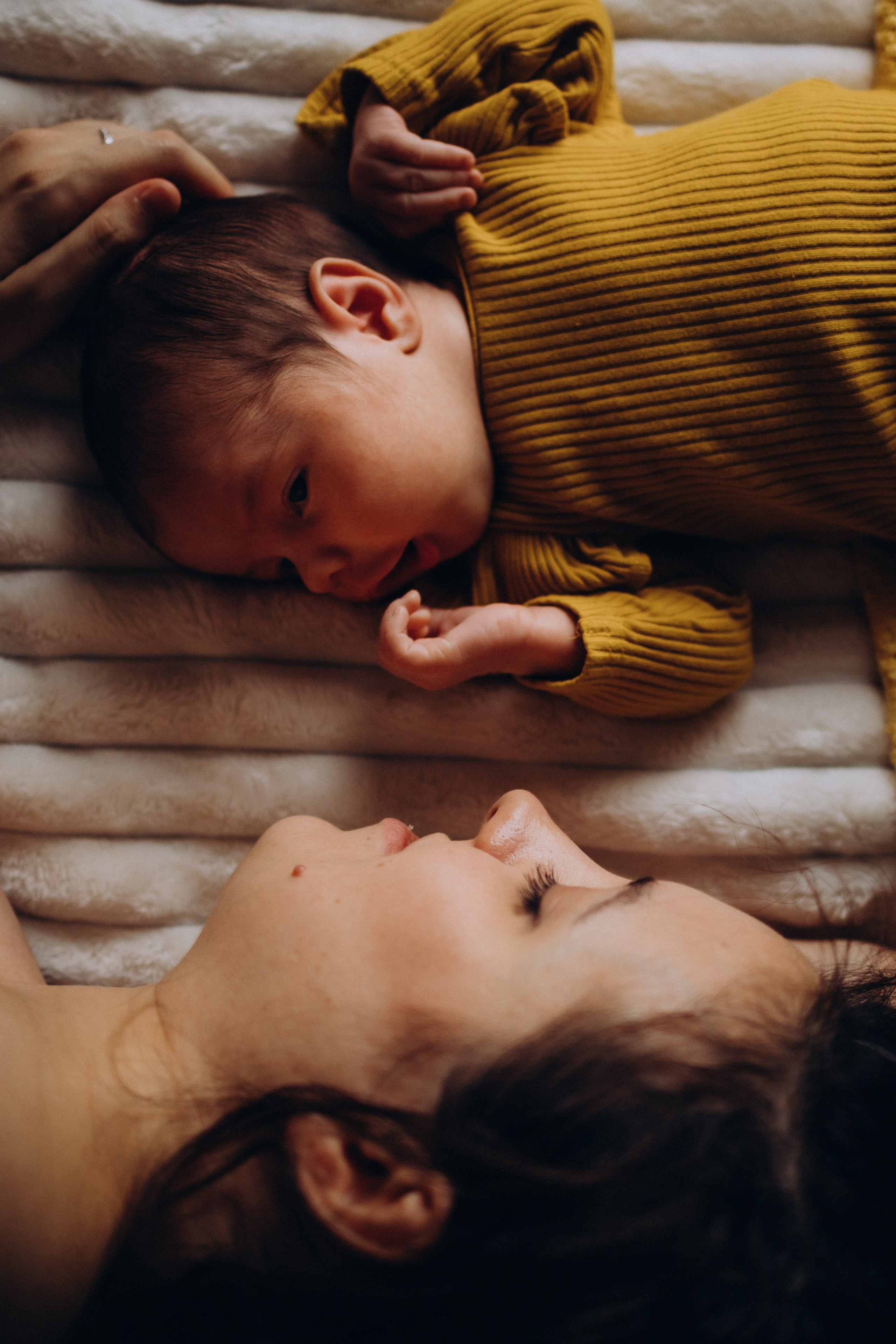 Ньюборн в Москве с малышкой Тоней. Семейный фотограф в Москве и Люберцах Юлия Гуськова