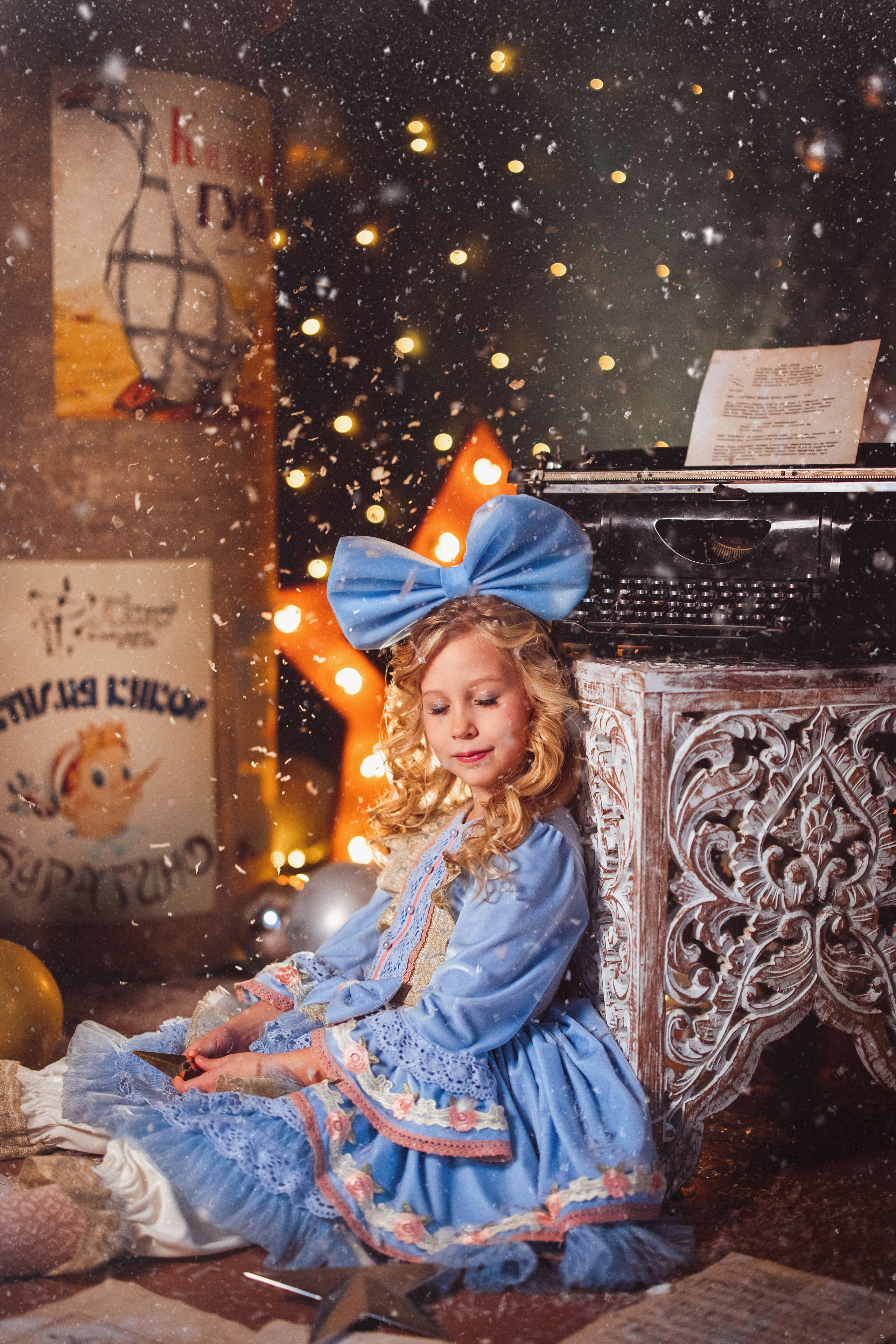 ТЕАТР, «Мальвина». Семейный и детский фотограф в Краснодаре Анна Трашкова