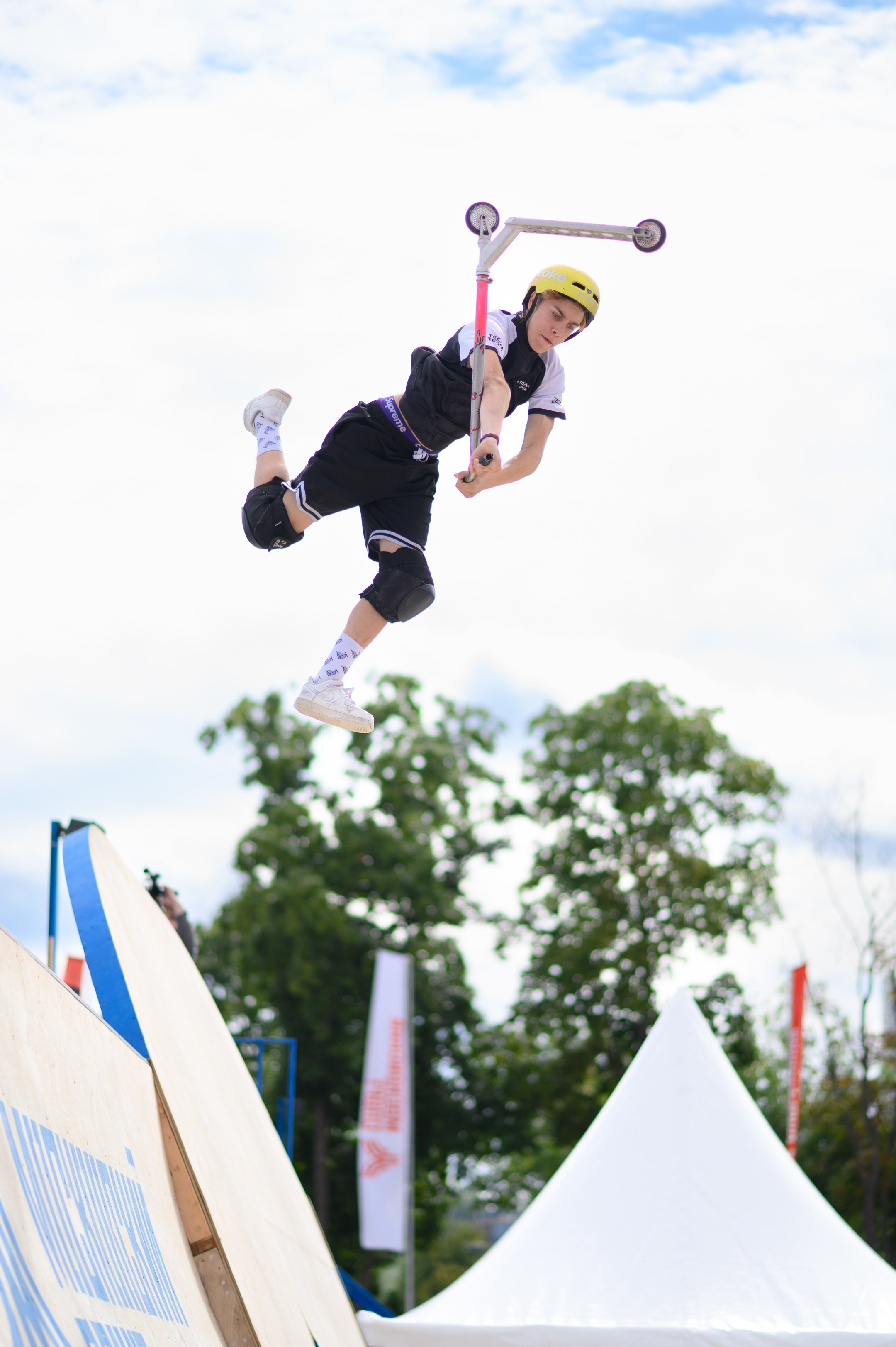 Чемпионат России по экстремальному самокату. Портретный фотограф в Москве Полина Старцева
