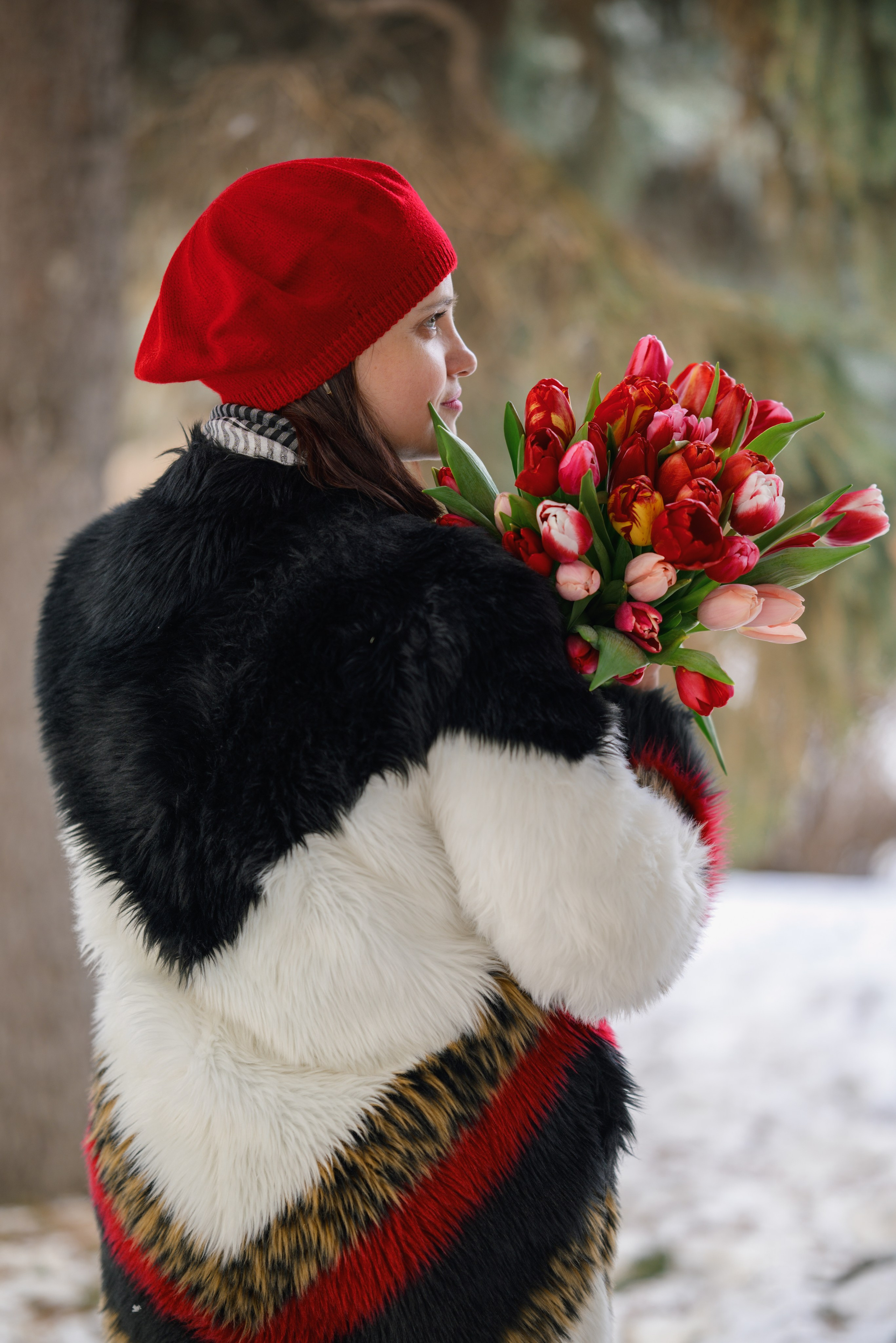 Олеся. Тюльпанная серия. Семейный и детский фотограф в Екатеринбурге Валерия Нагибина
