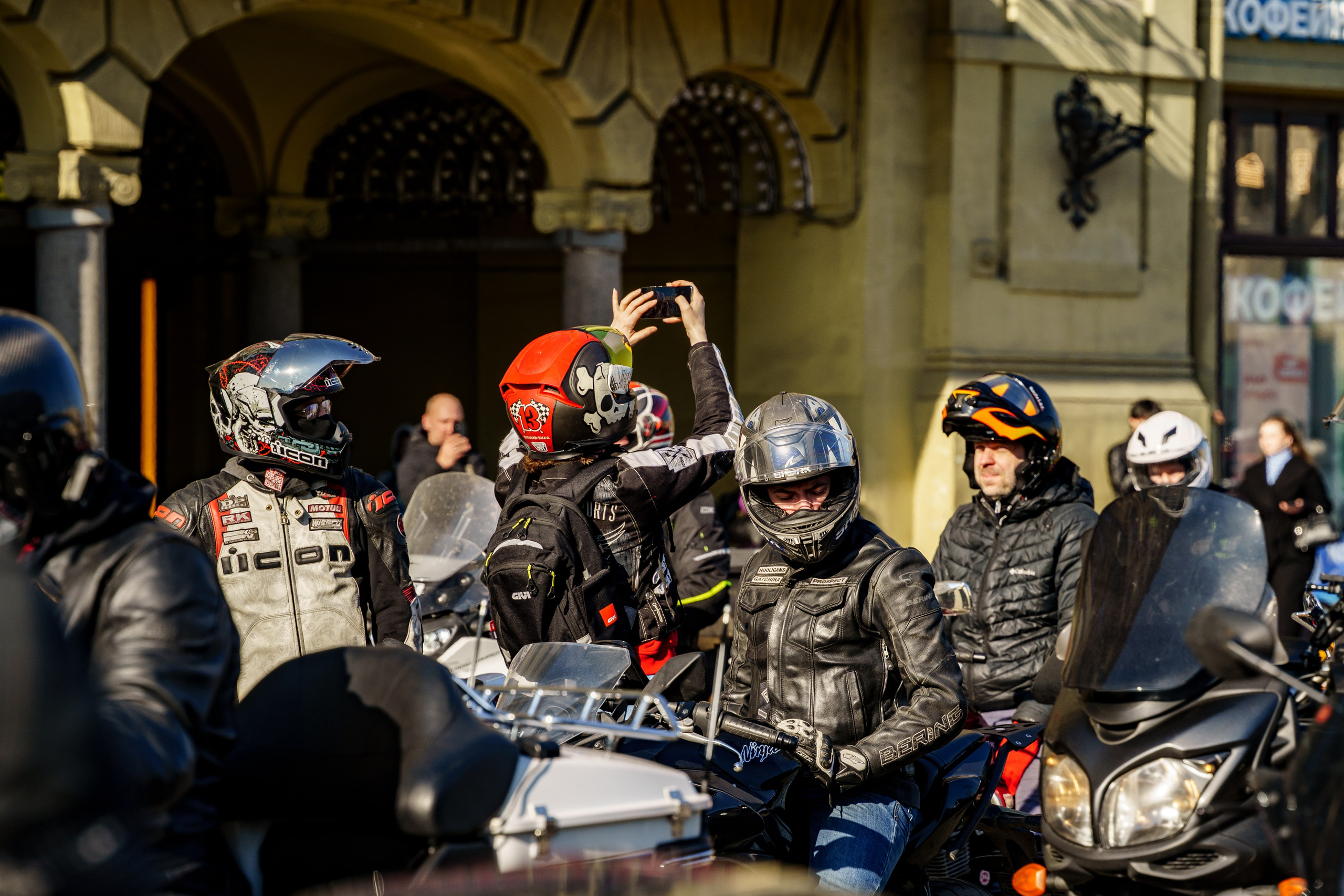 Прохват мотоклуба Norman Riders ч.1. Концертный и репортажный фотограф в Санкт-Петербурге Слава Пахомов